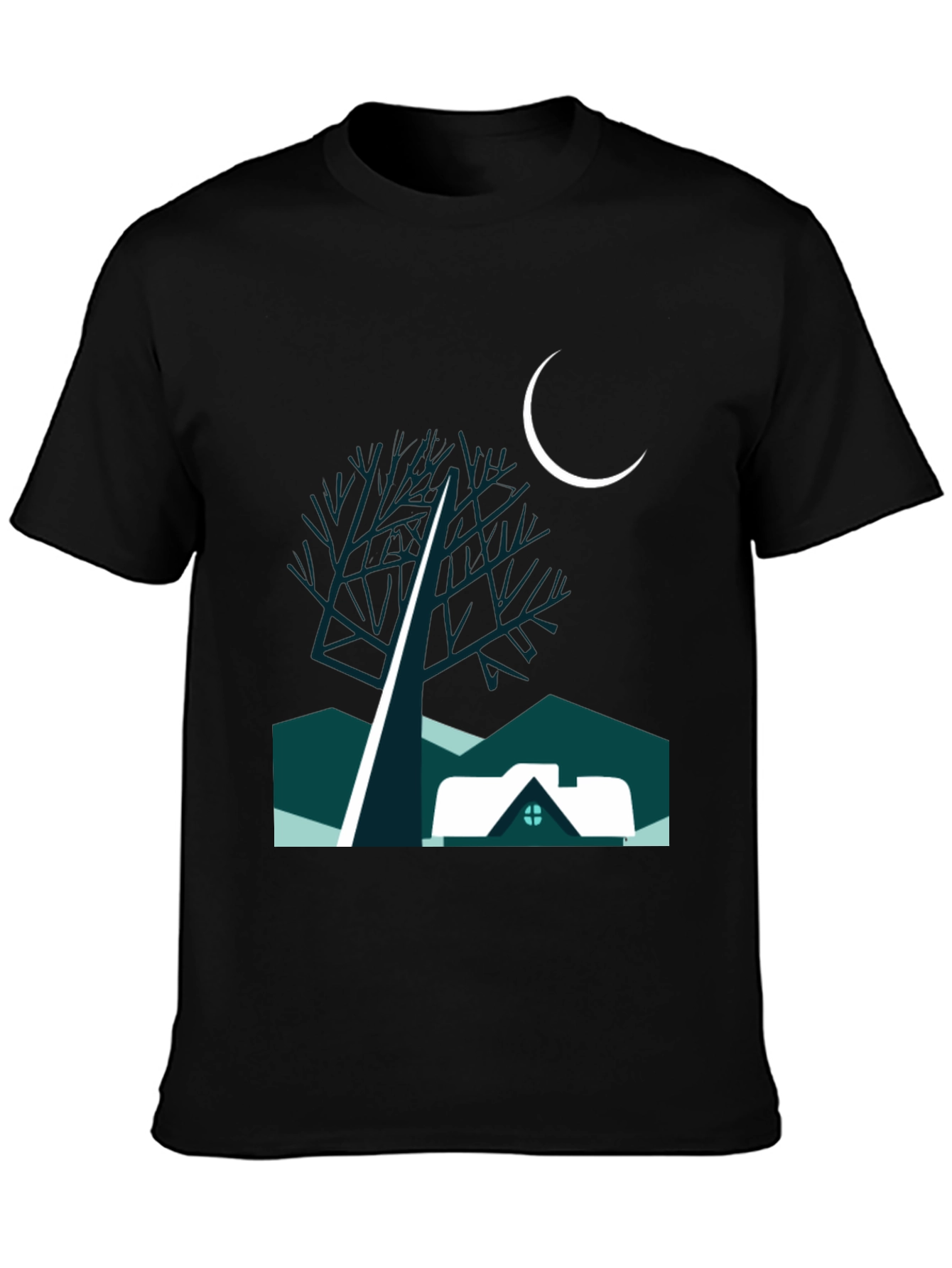 Night Scene Graphic Tee