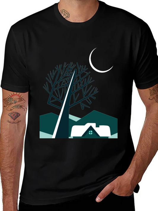 Night Scene Graphic Tee