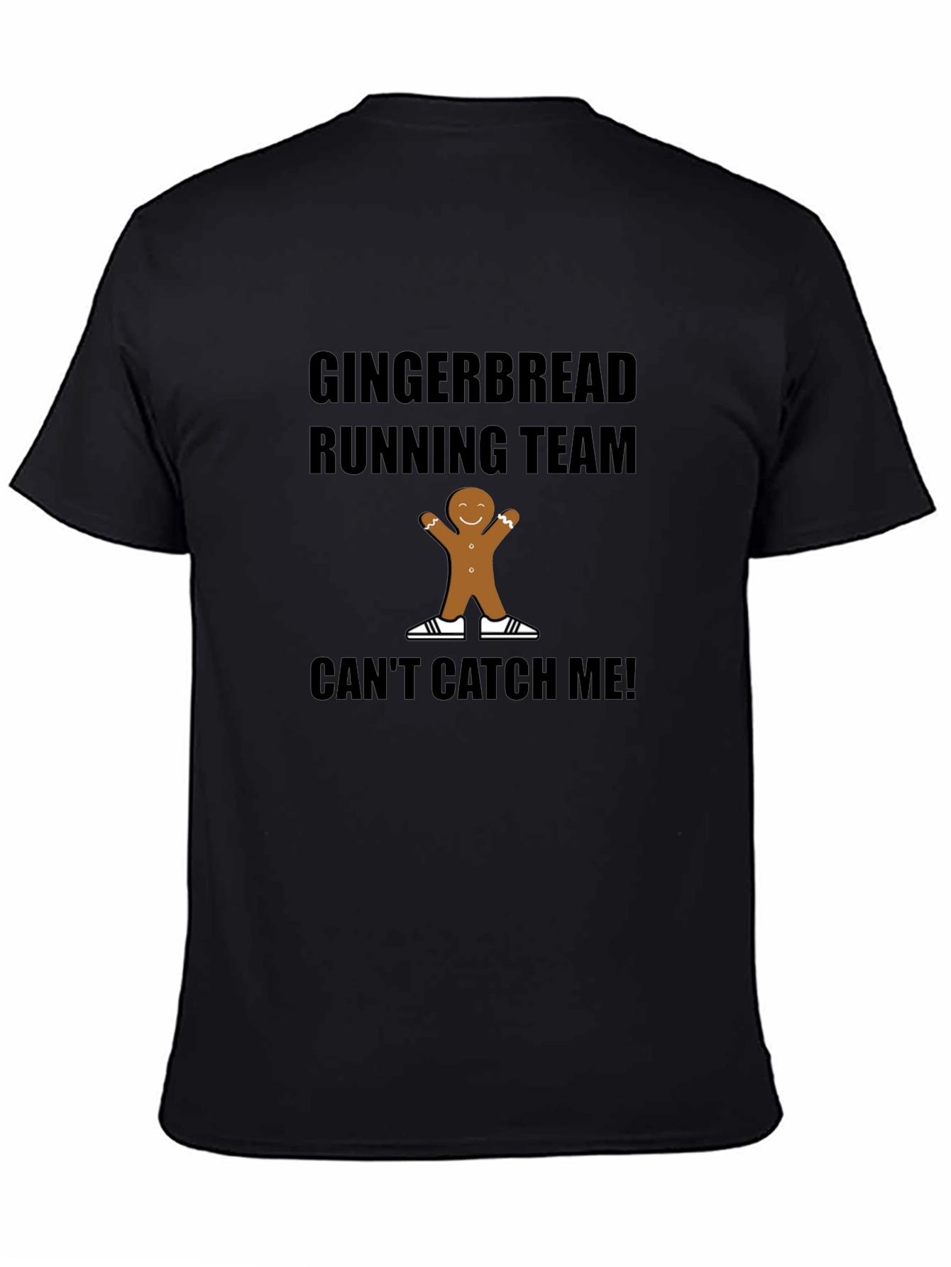 Gingerbread Running Team T-Shirt - Holiday Fun Run Apparel