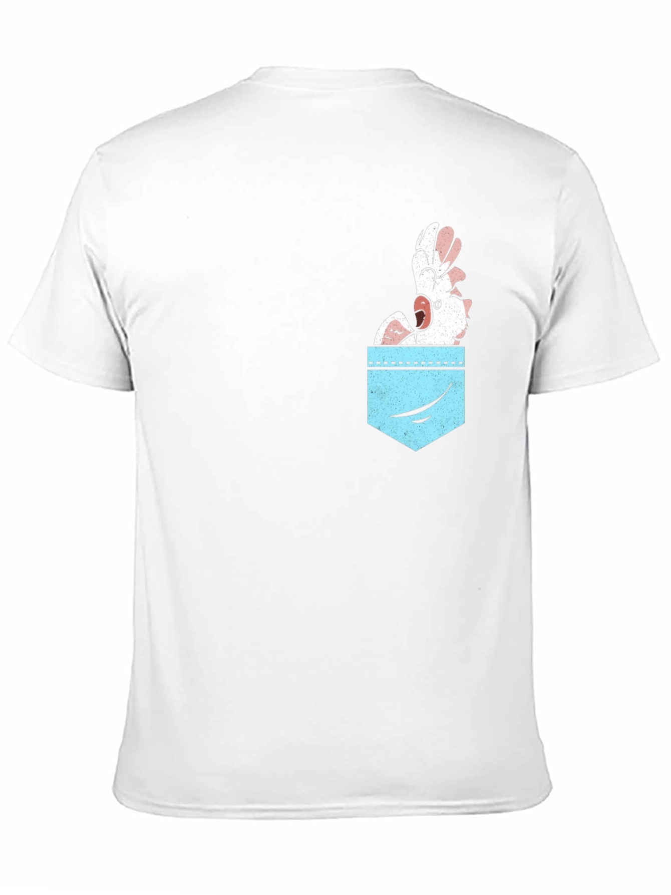 Cockatoo Pocket Graphic Tee - Bird Lovers Shirt