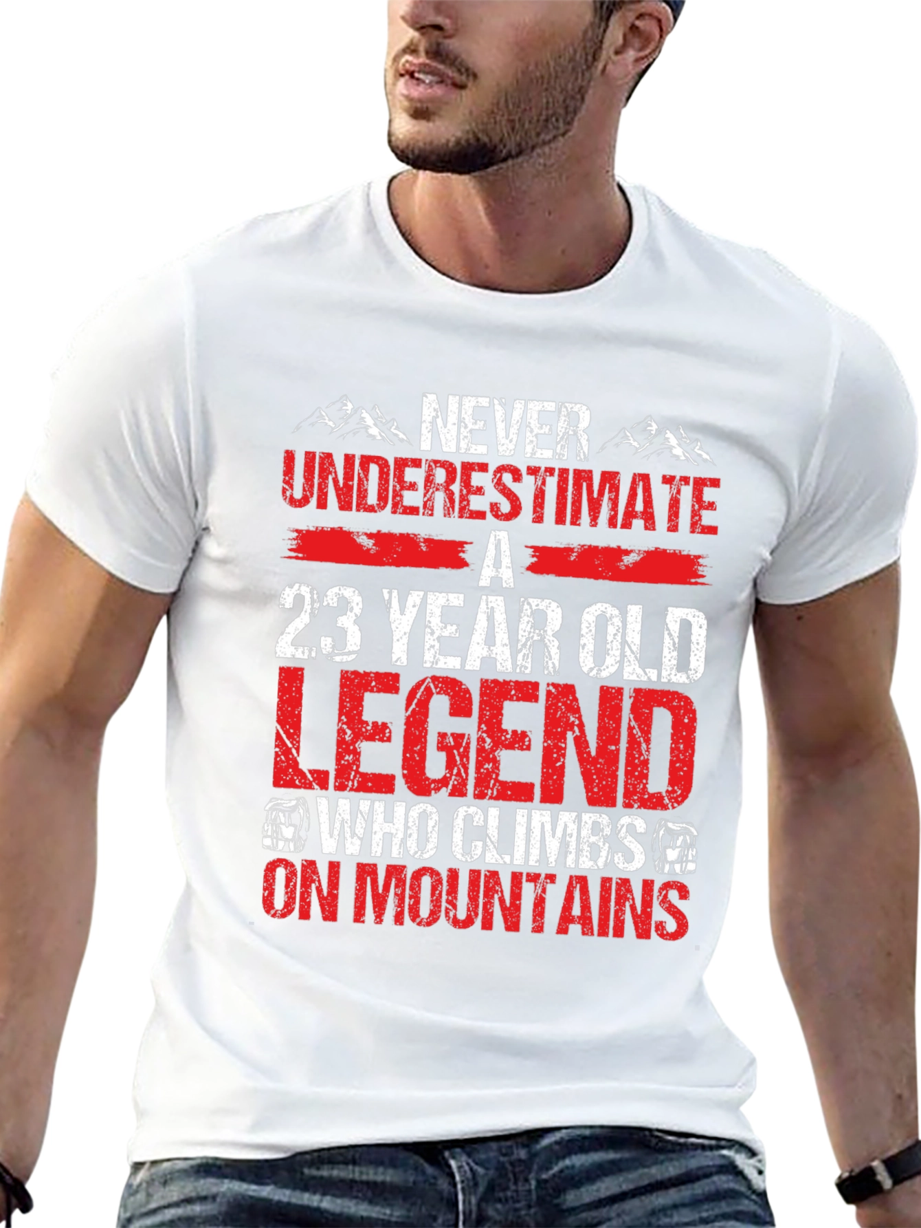 23 Year Old Legend Mountain Climber T-Shirt