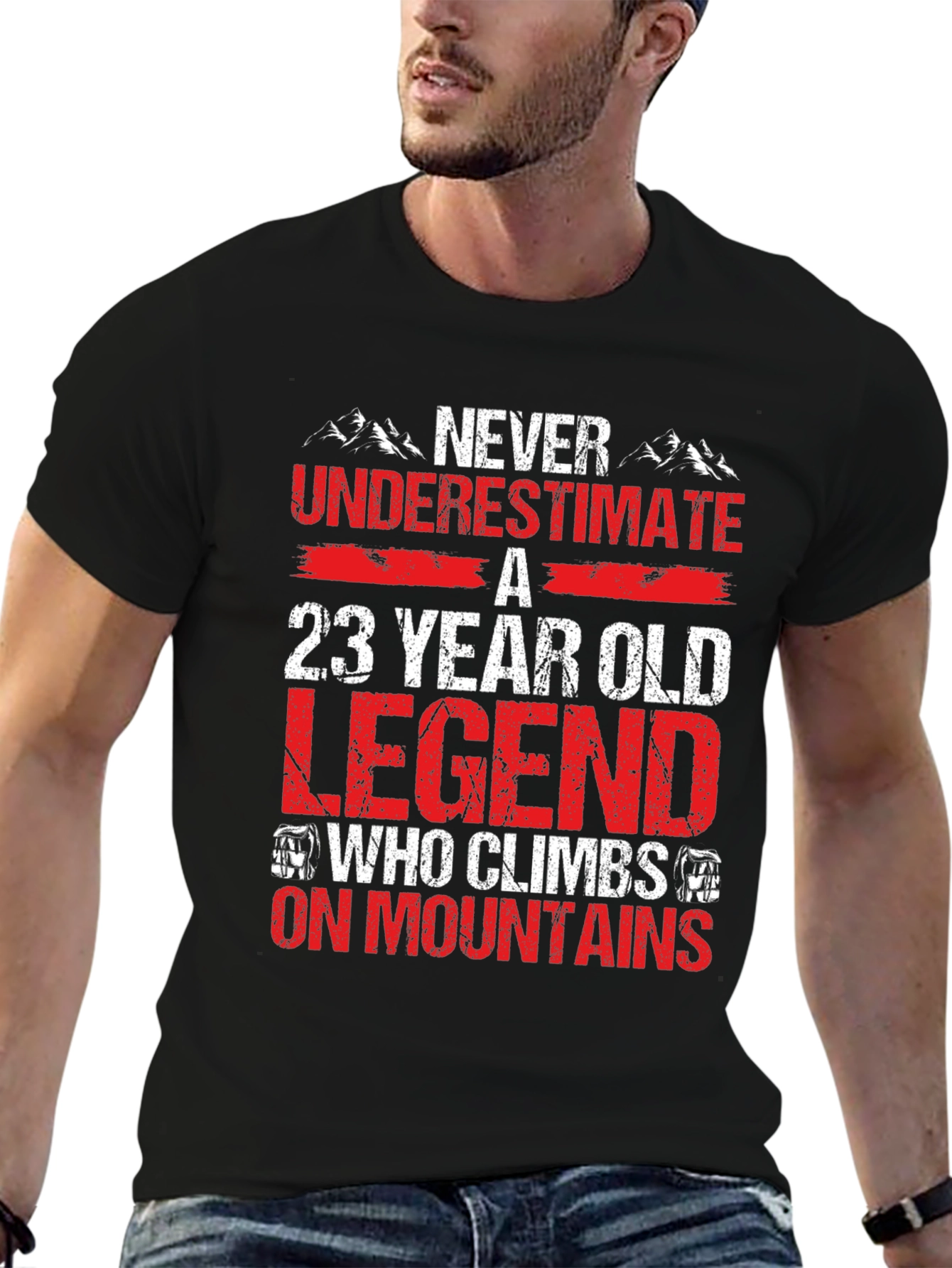 23 Year Old Legend Mountain Climber T-Shirt
