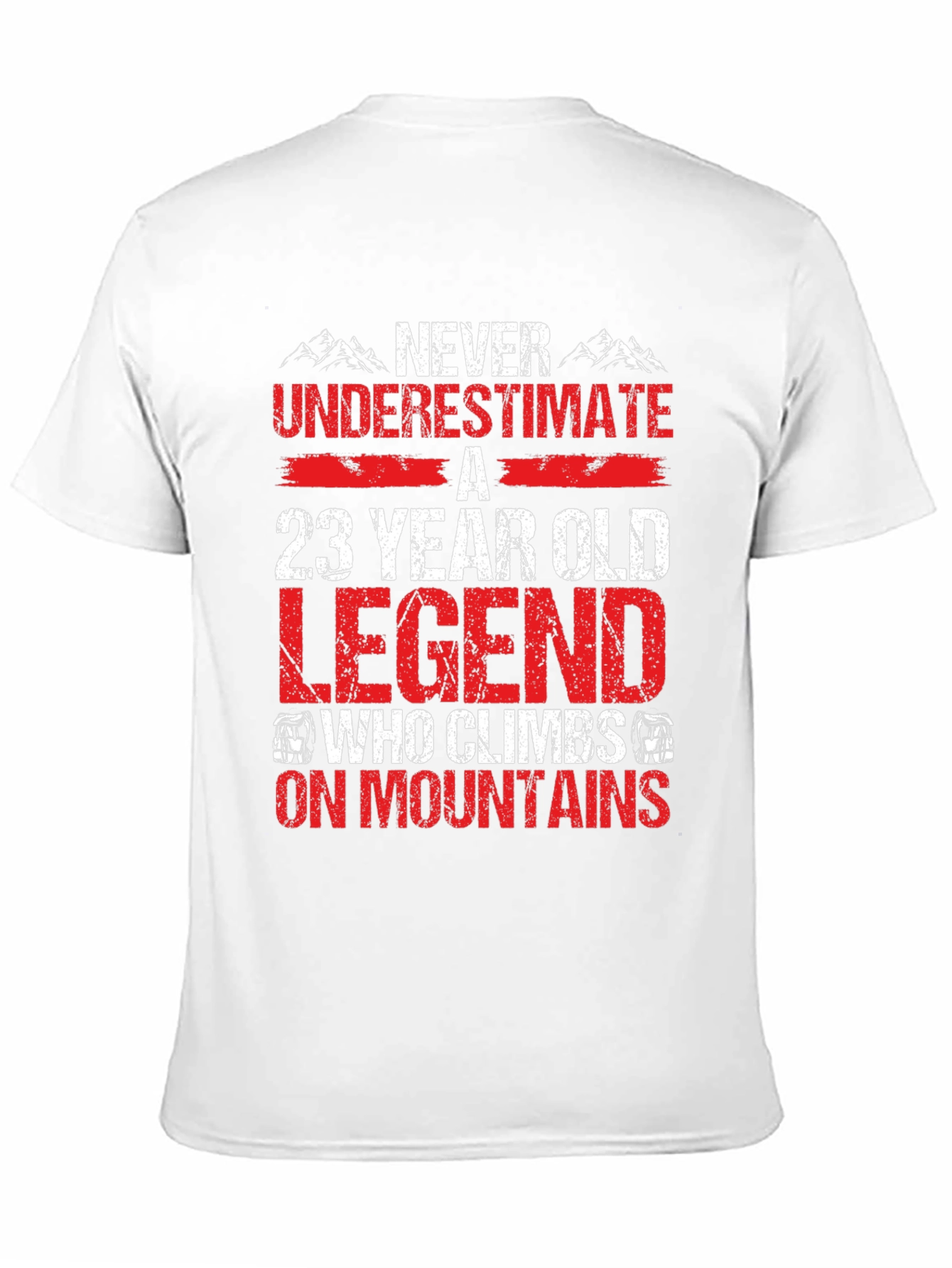 23 Year Old Legend Mountain Climber T-Shirt