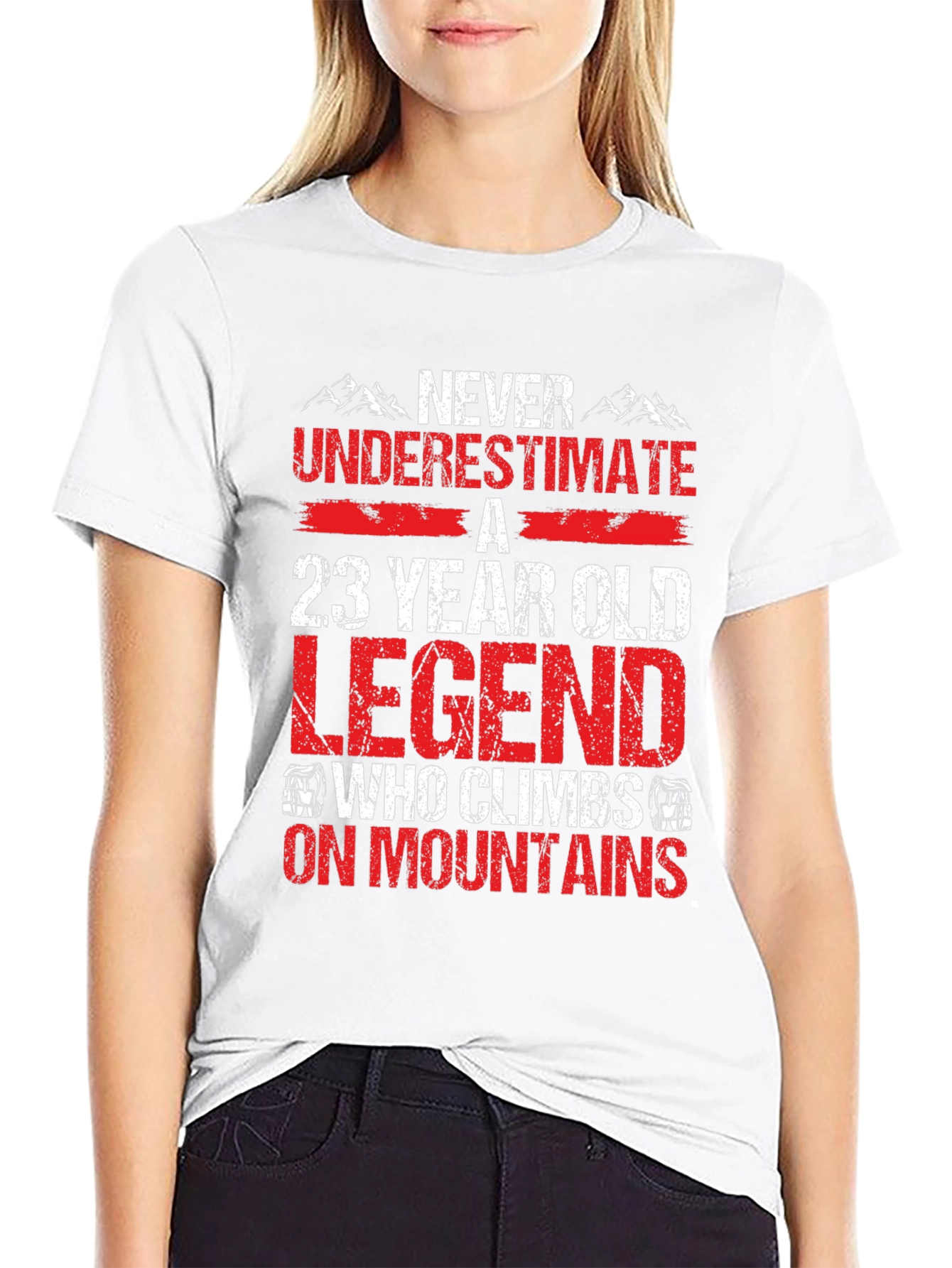 23 Year Old Legend Mountain Climber T-Shirt