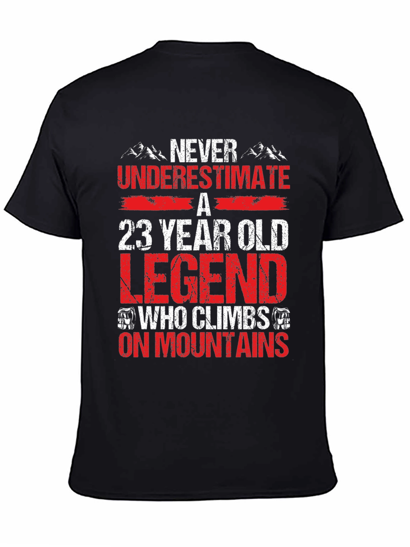 23 Year Old Legend Mountain Climber T-Shirt