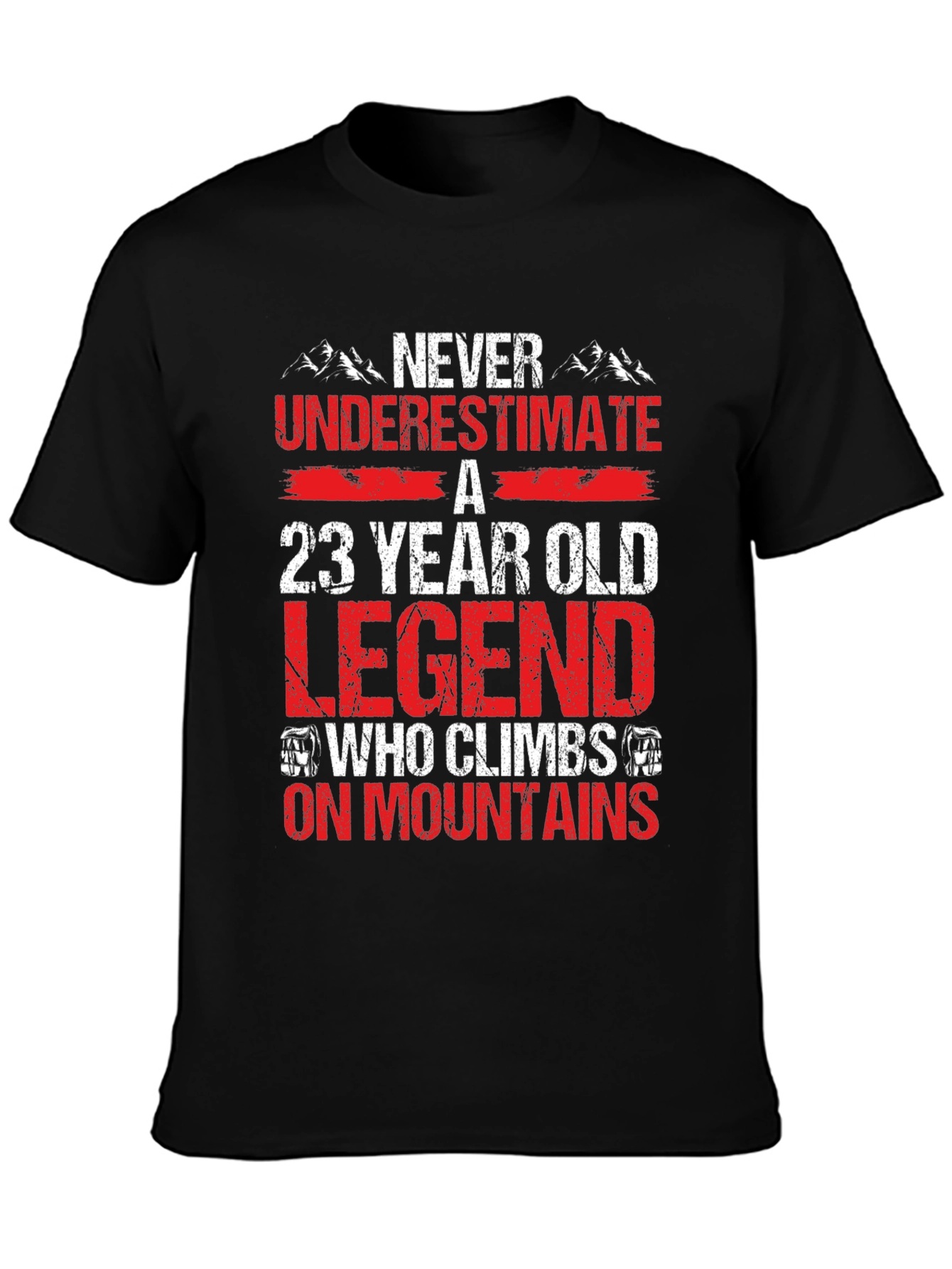 23 Year Old Legend Mountain Climber T-Shirt