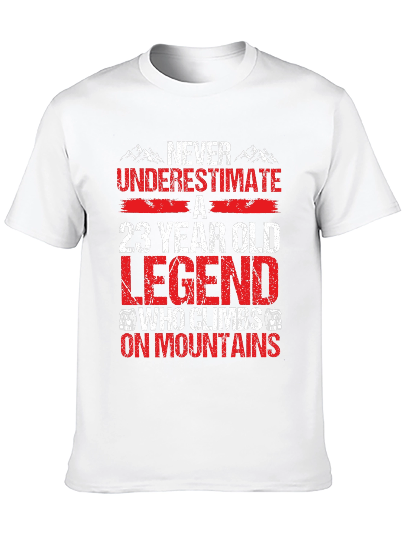 23 Year Old Legend Mountain Climber T-Shirt