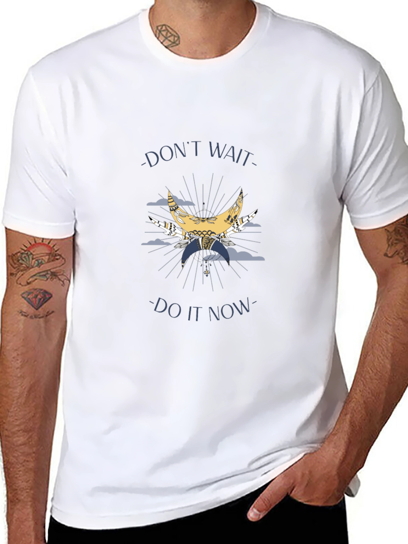 Dont Wait Do It Now Graphic Tee
