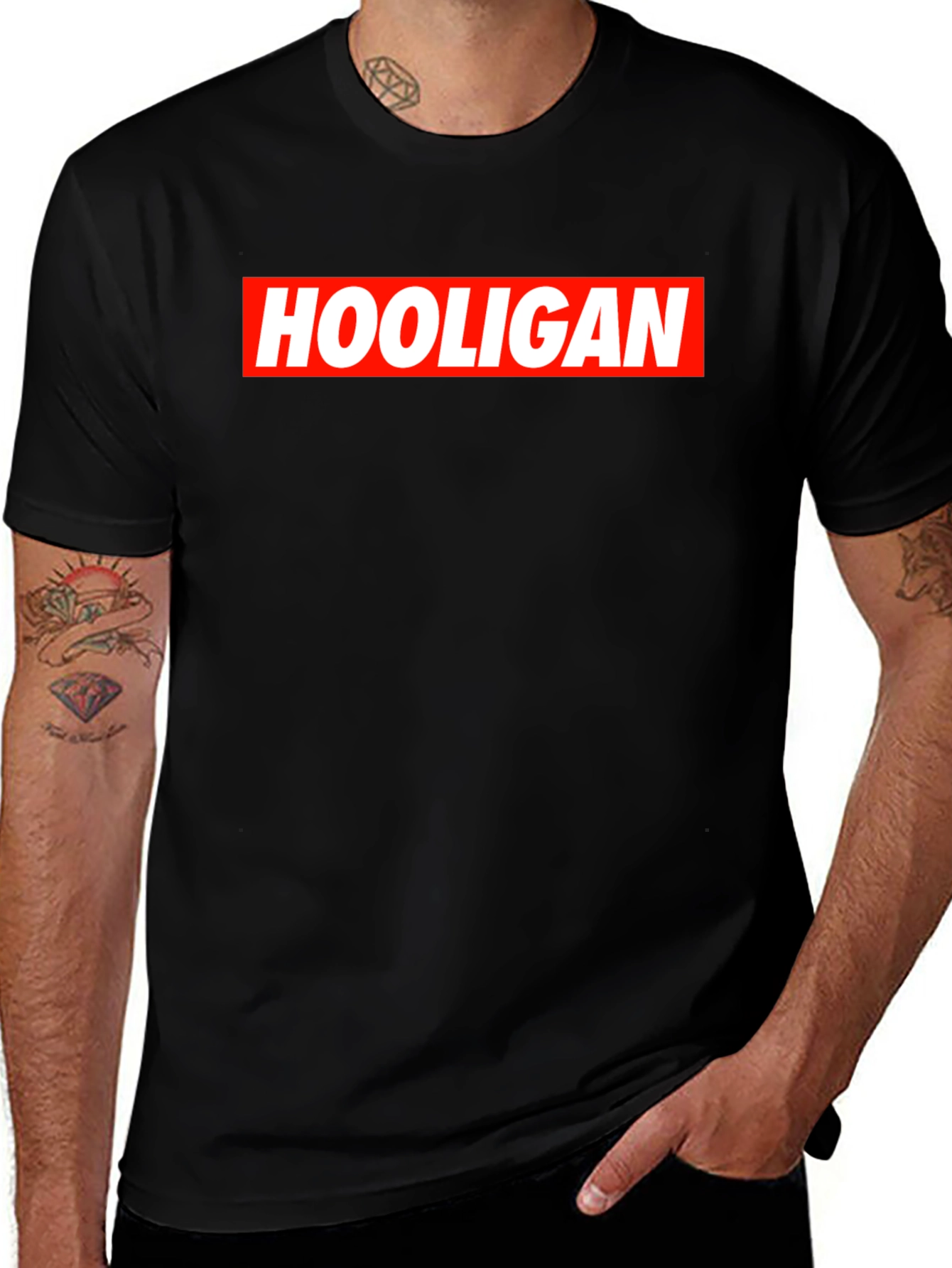 Hooligan Graphic Tee - Bold Streetwear Style