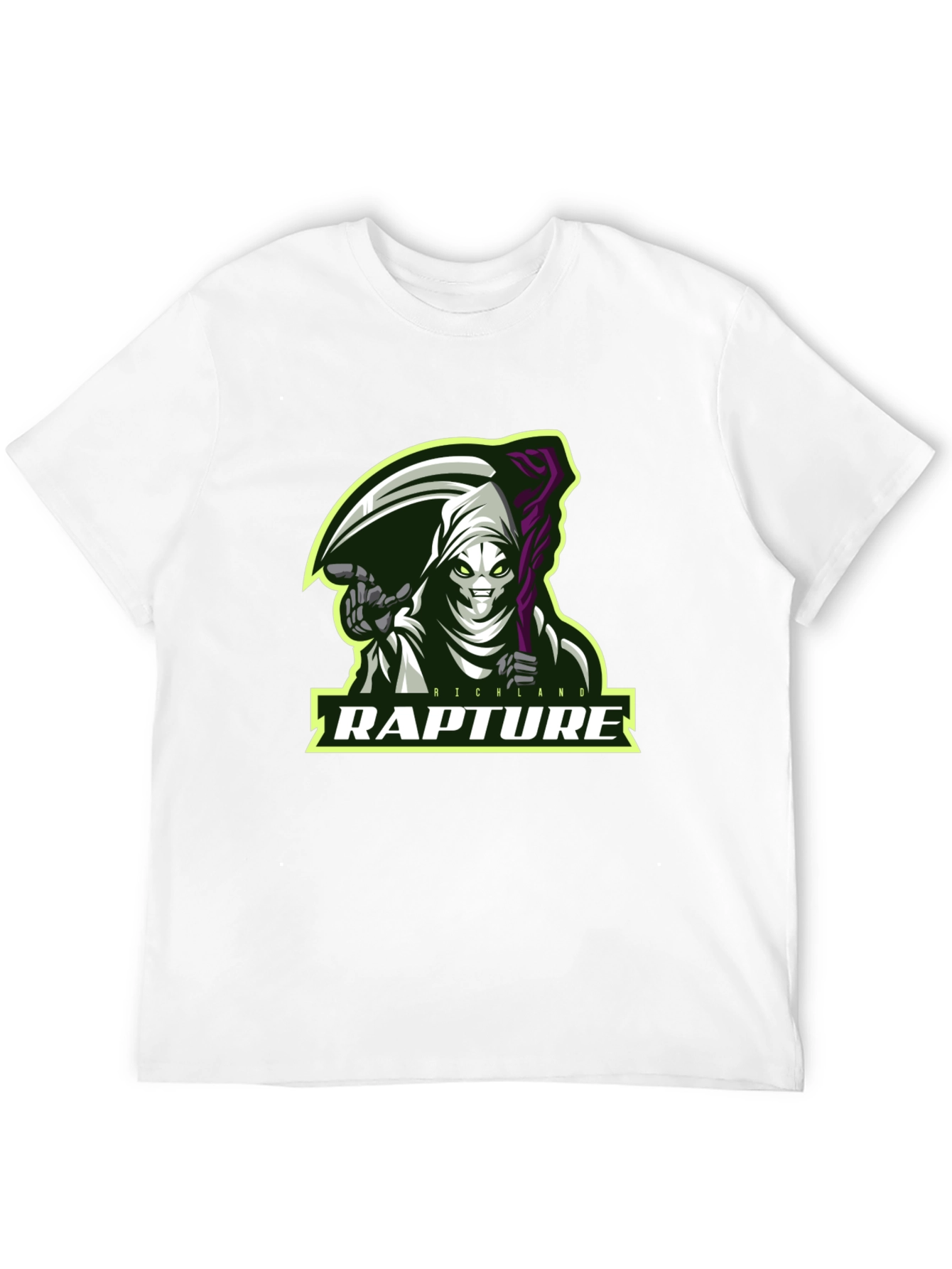 Rapture Reaper Graphic T-Shirt - Mens Black Tee