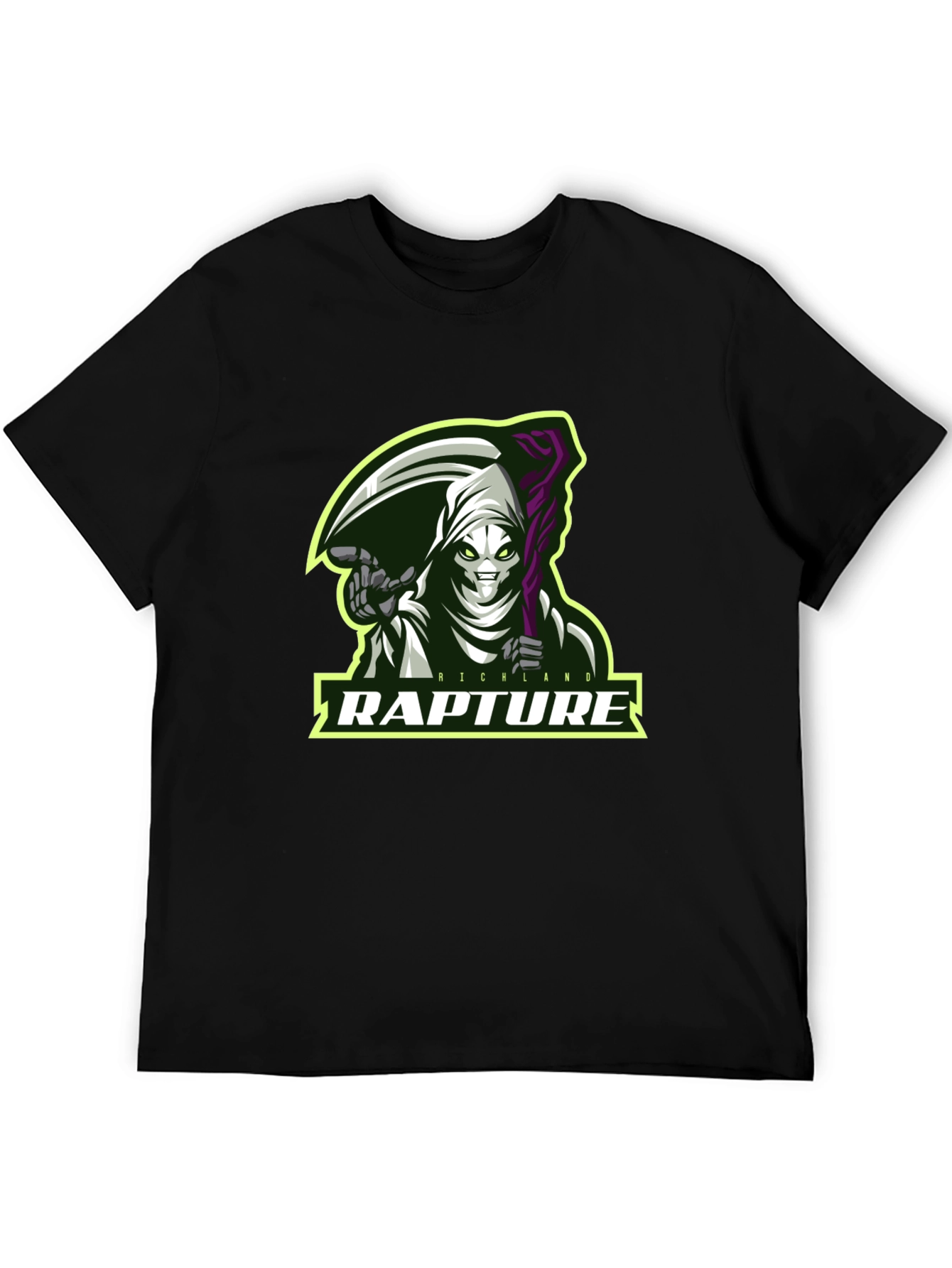 Rapture Reaper Graphic T-Shirt - Mens Black Tee