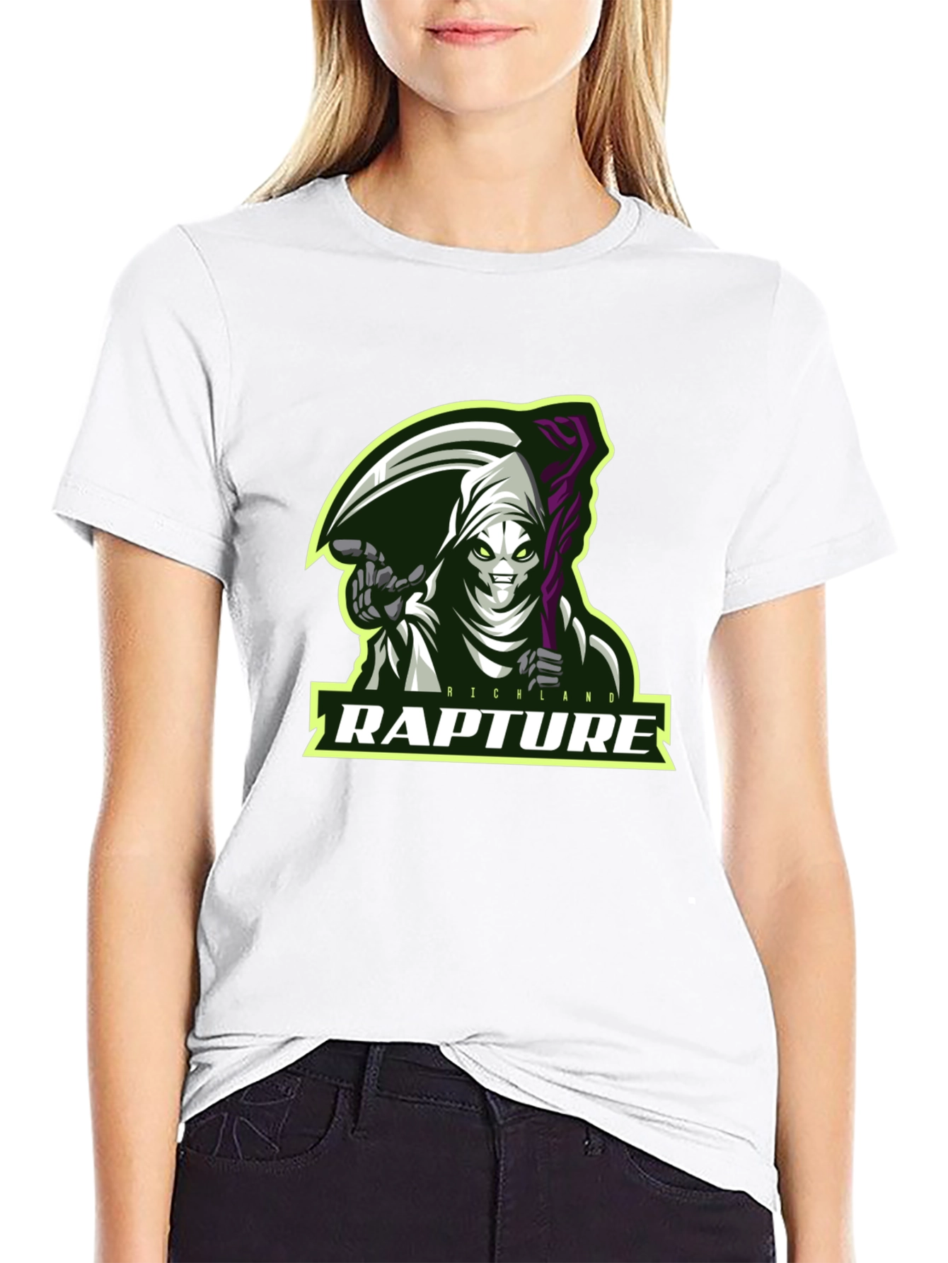 Rapture Reaper Graphic T-Shirt - Mens Black Tee