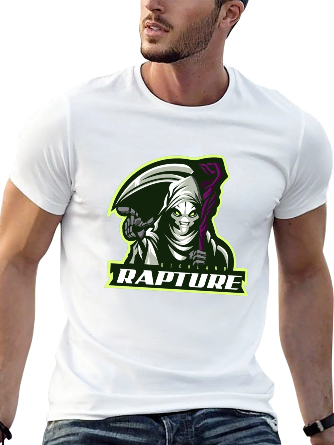 Rapture Reaper Graphic T-Shirt - Mens Black Tee