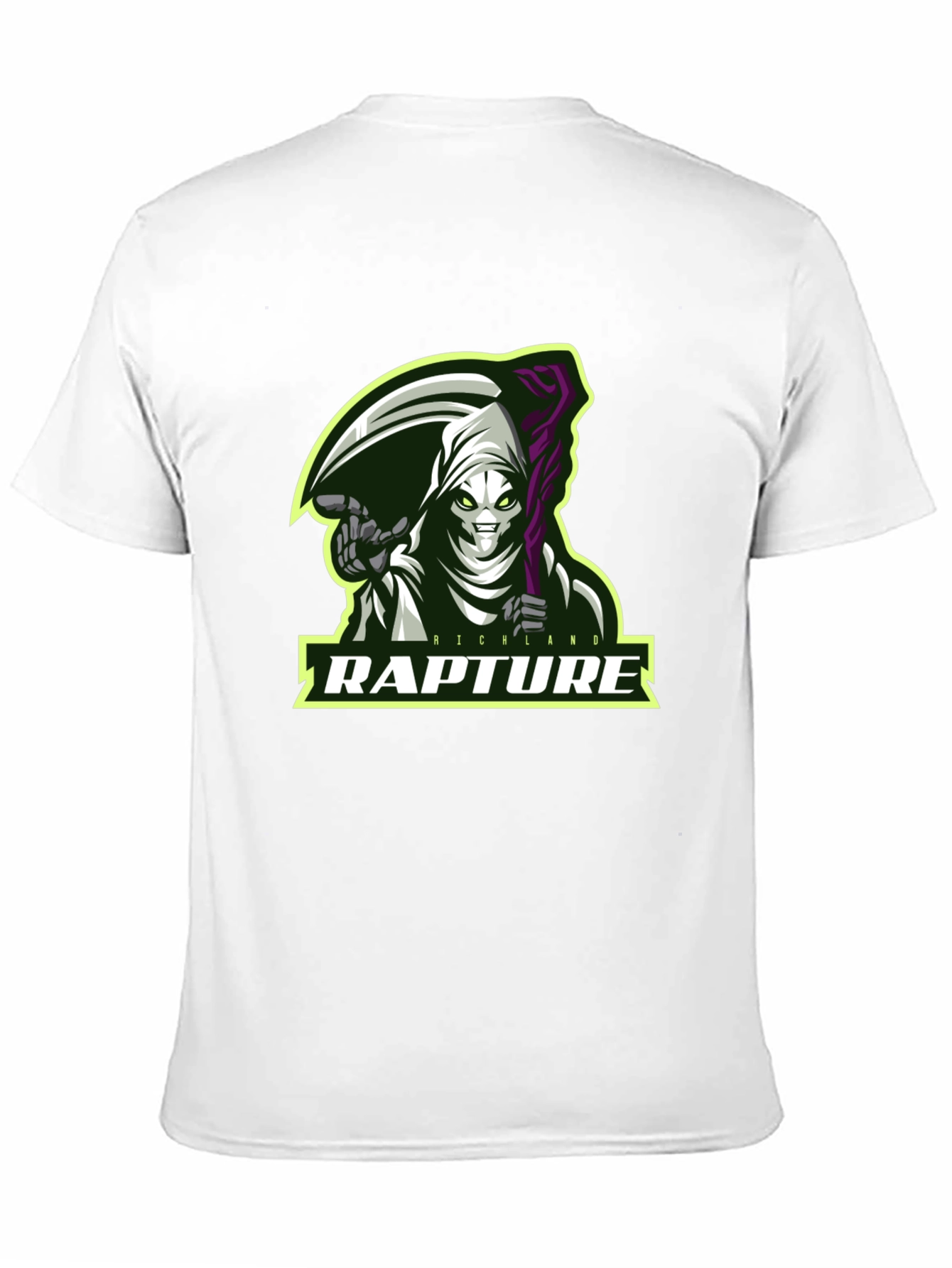 Rapture Reaper Graphic T-Shirt - Mens Black Tee