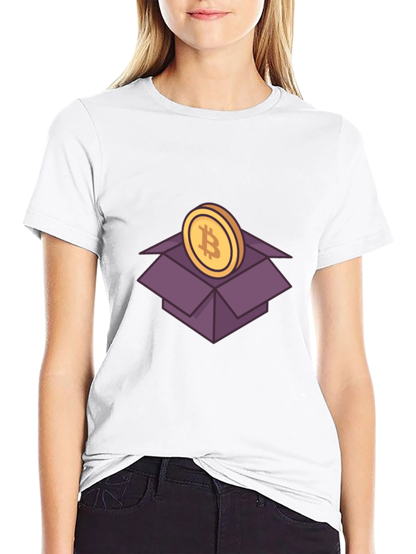 Bitcoin Out of the Box Graphic Tee