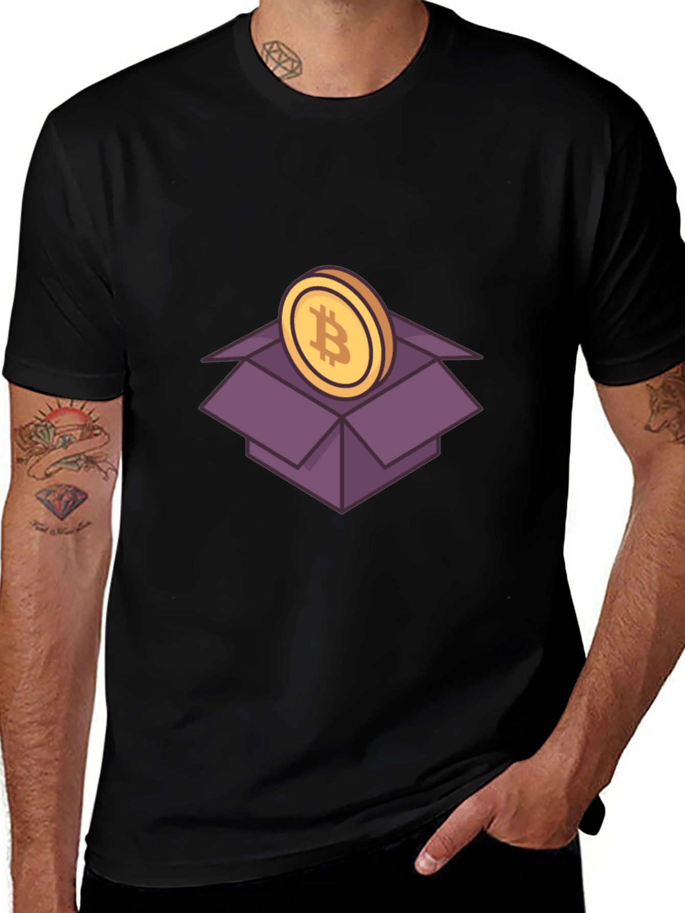 Bitcoin Out of the Box Graphic Tee