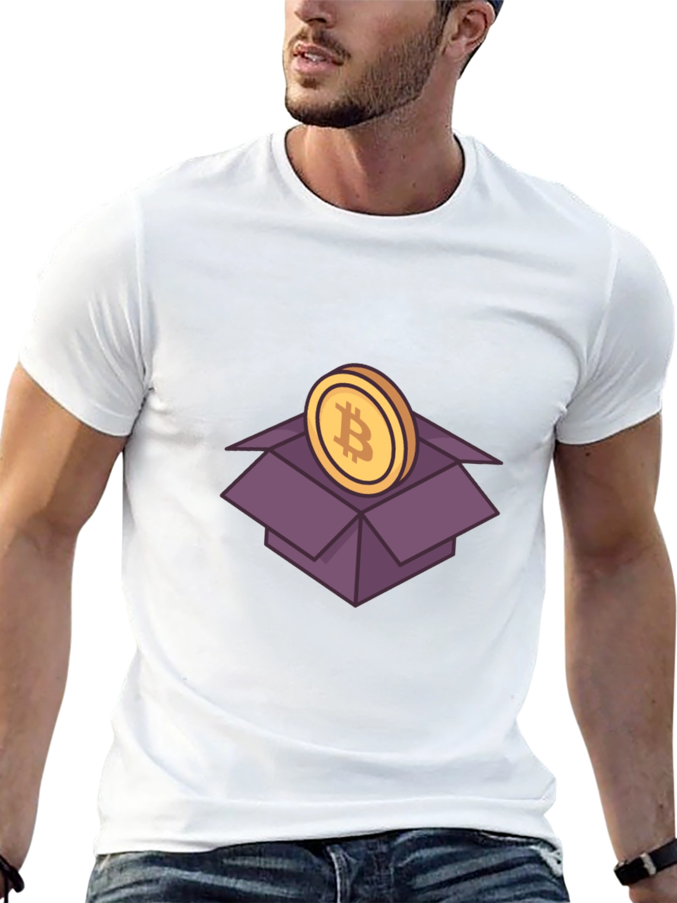 Bitcoin Out of the Box Graphic Tee