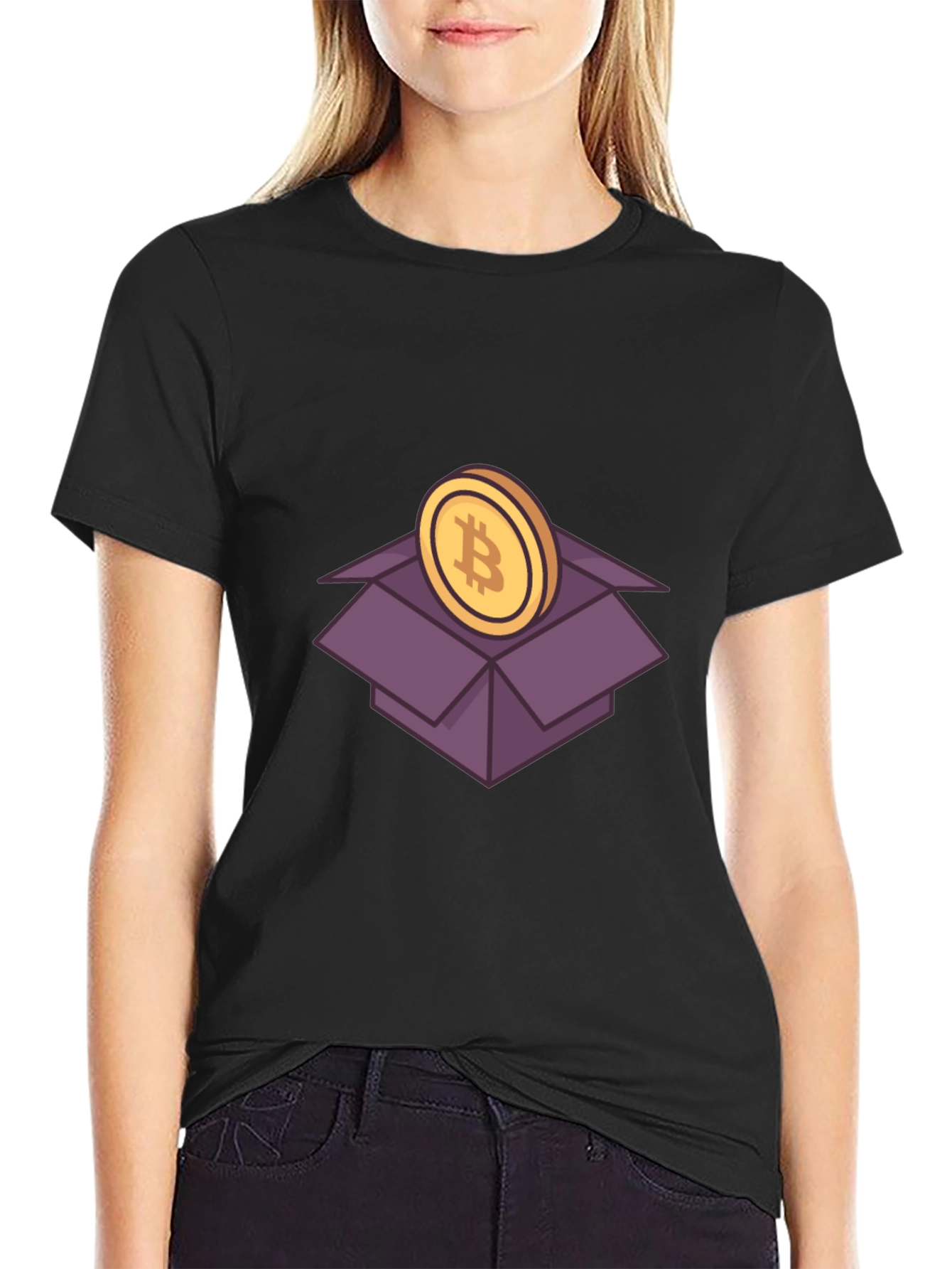 Bitcoin Out of the Box Graphic Tee