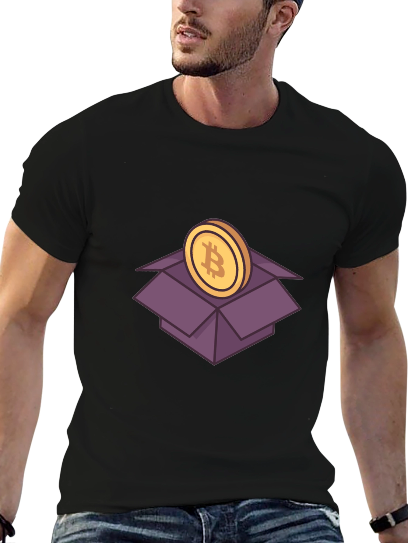 Bitcoin Out of the Box Graphic Tee