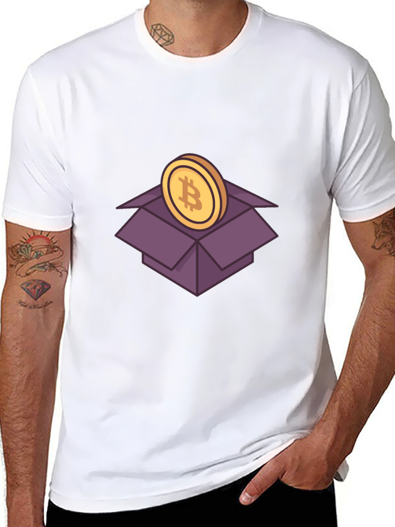 Bitcoin Out of the Box Graphic Tee