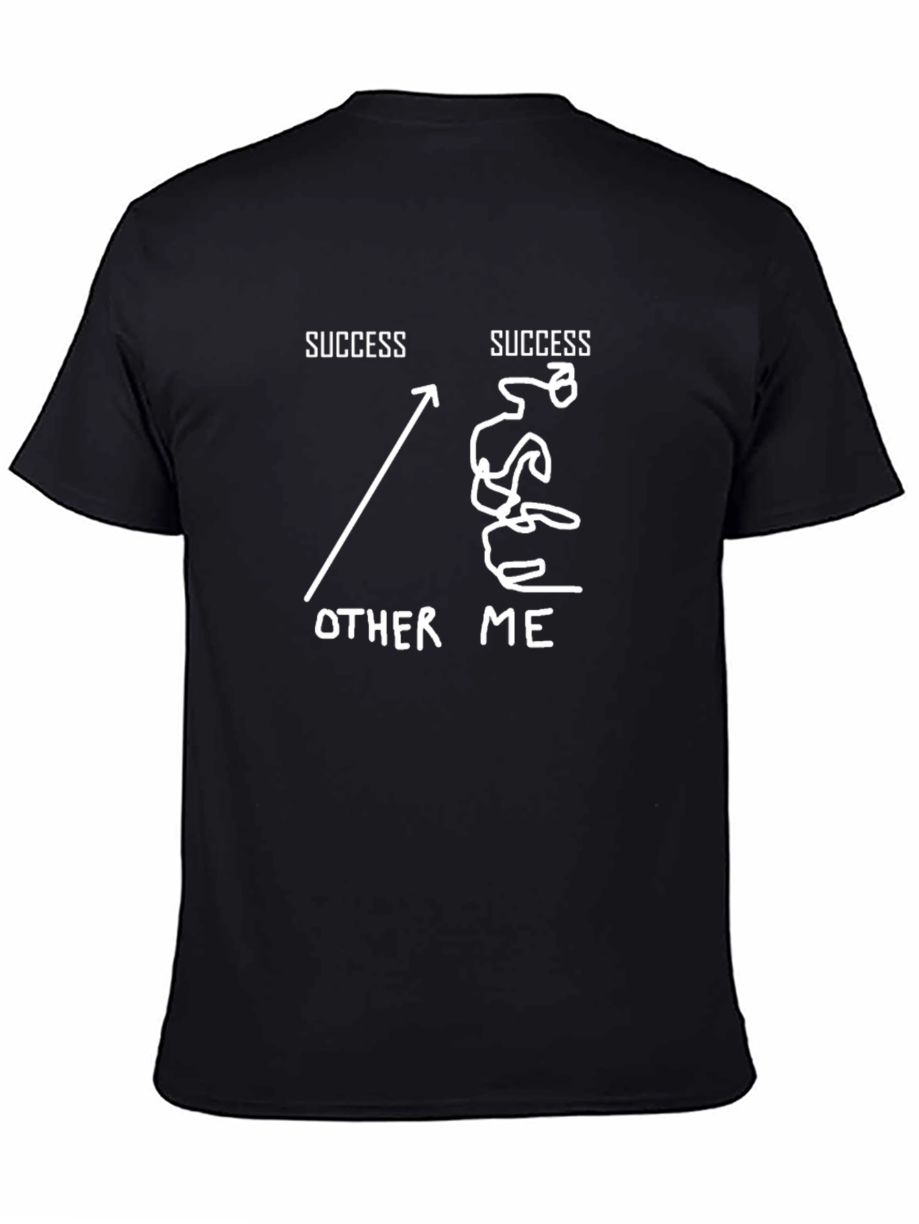 Success Graphic Tee - Straight vs. The Winding Road