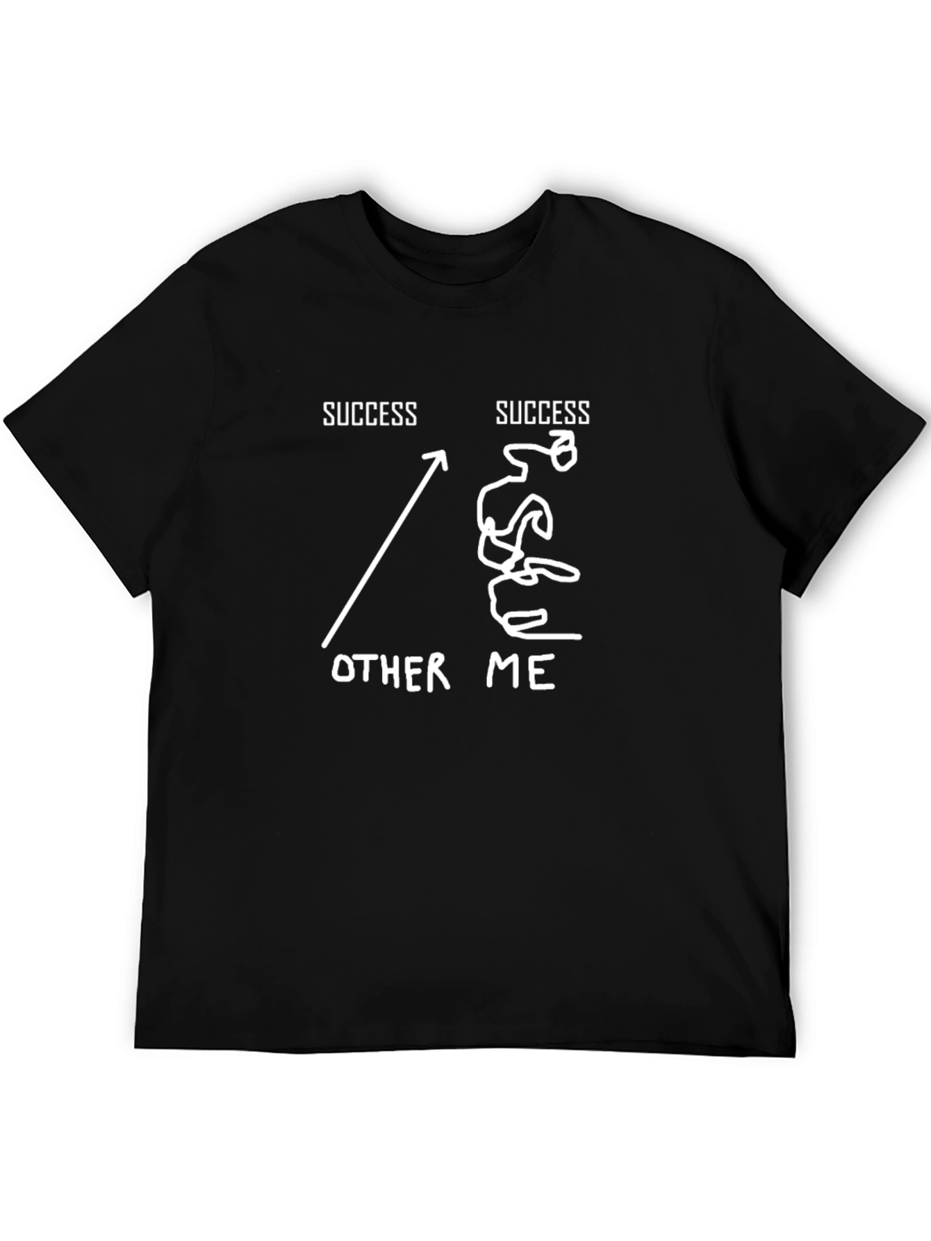 Success Graphic Tee - Straight vs. The Winding Road