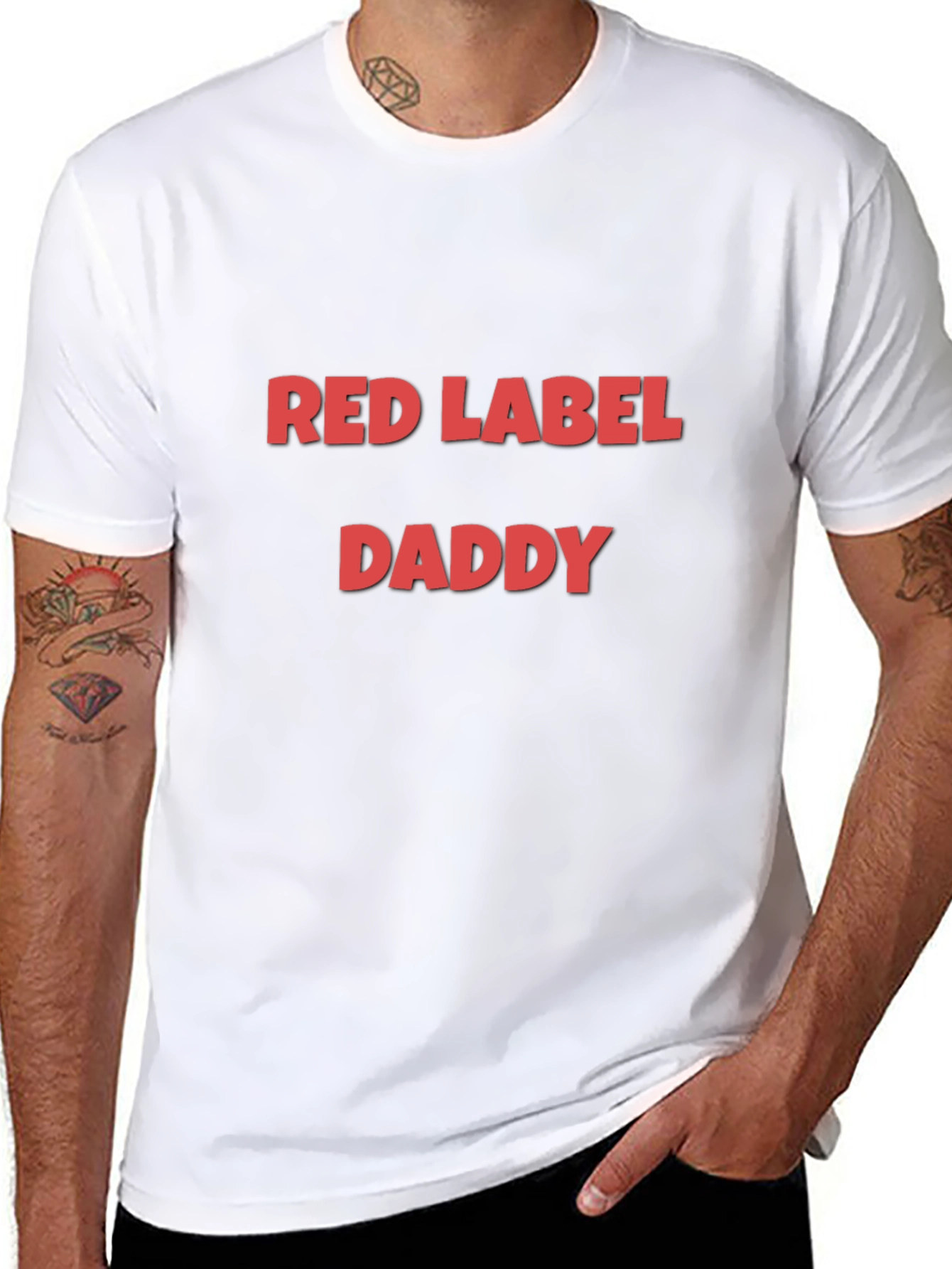 Red Label Daddy Graphic Tee