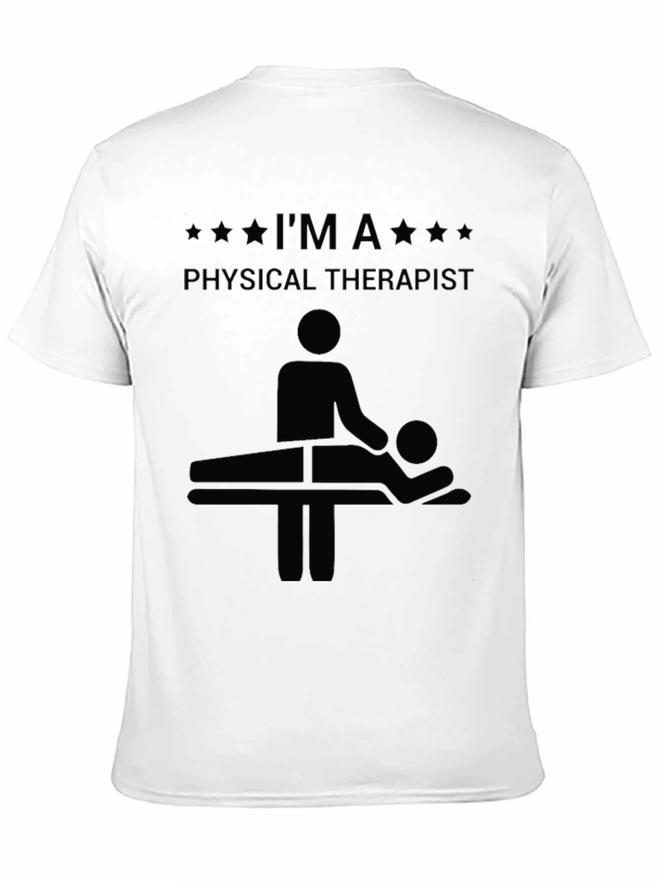 Physical Therapist Black Graphic T-Shirt