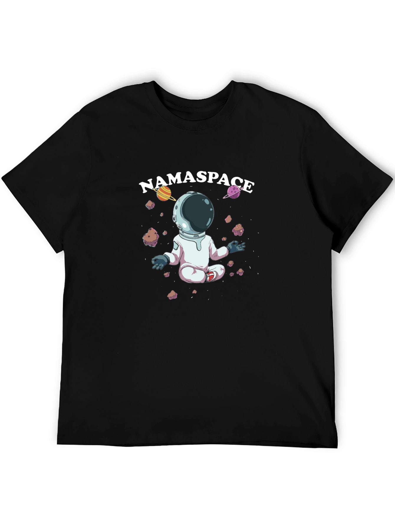 Namasté Space Black T-Shirt