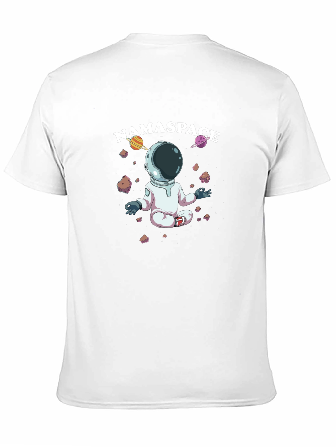 Namasté Space Black T-Shirt