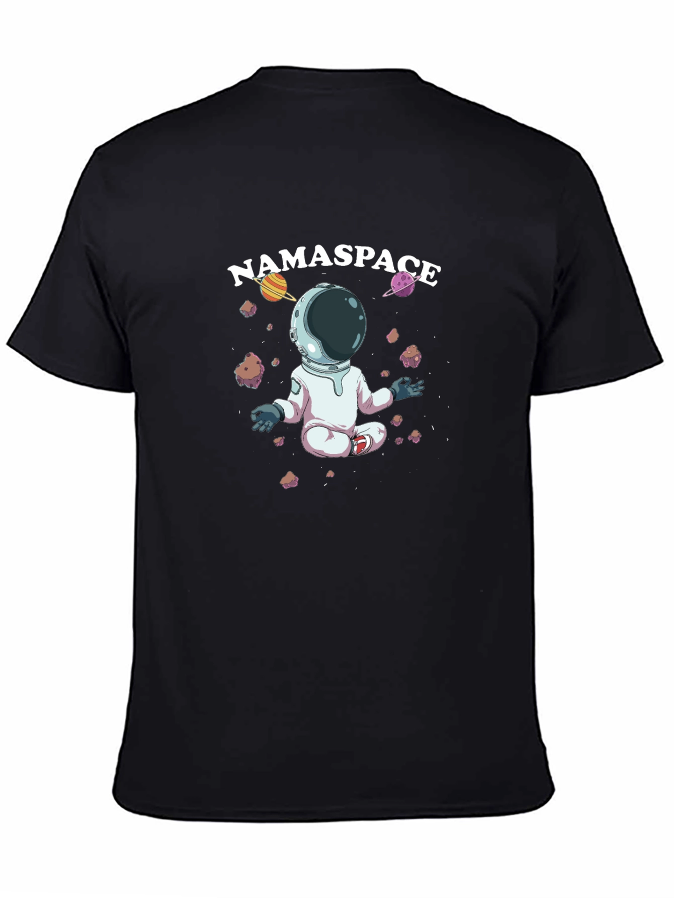 Namasté Space Black T-Shirt