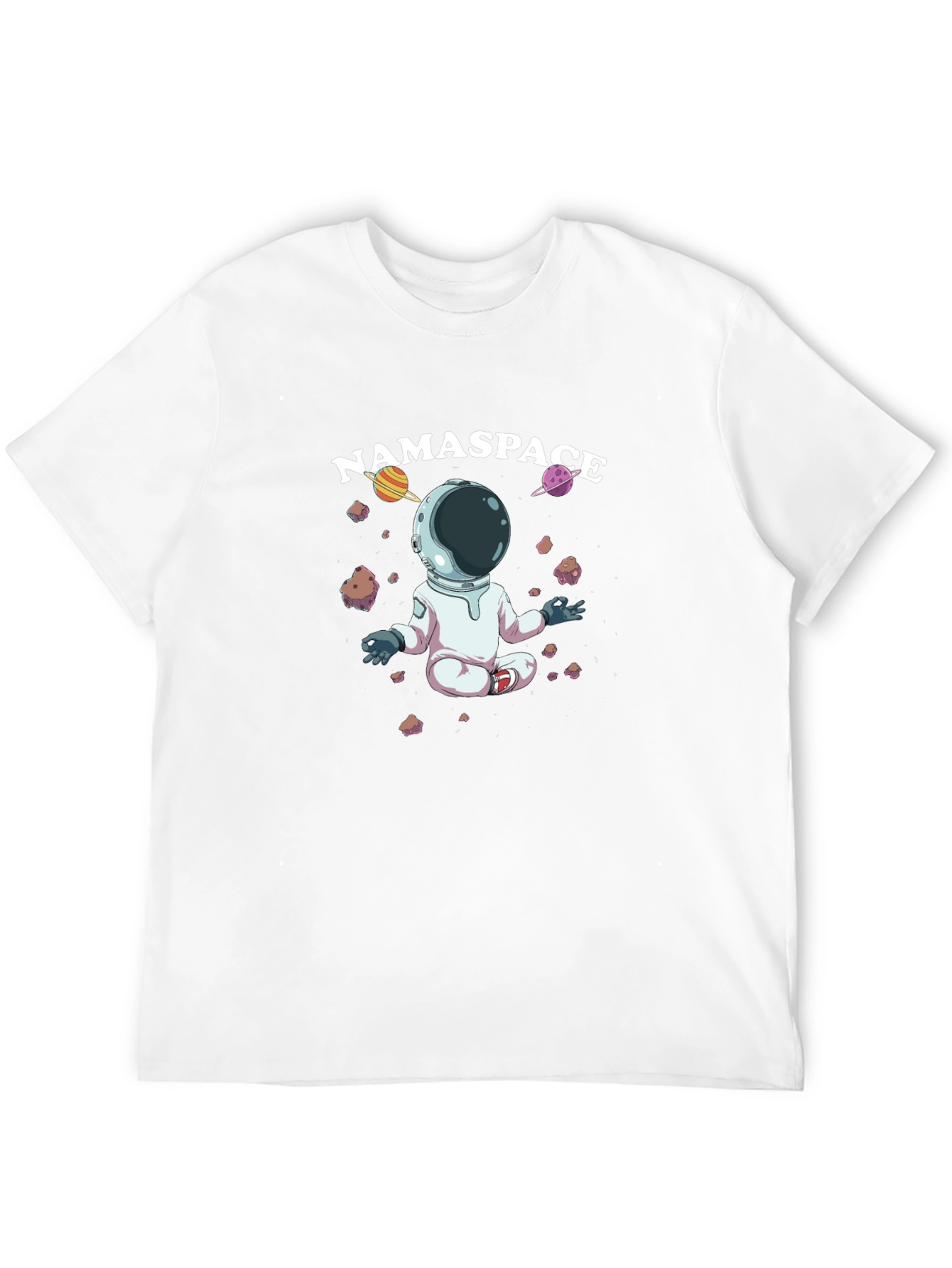 Namasté Space Black T-Shirt