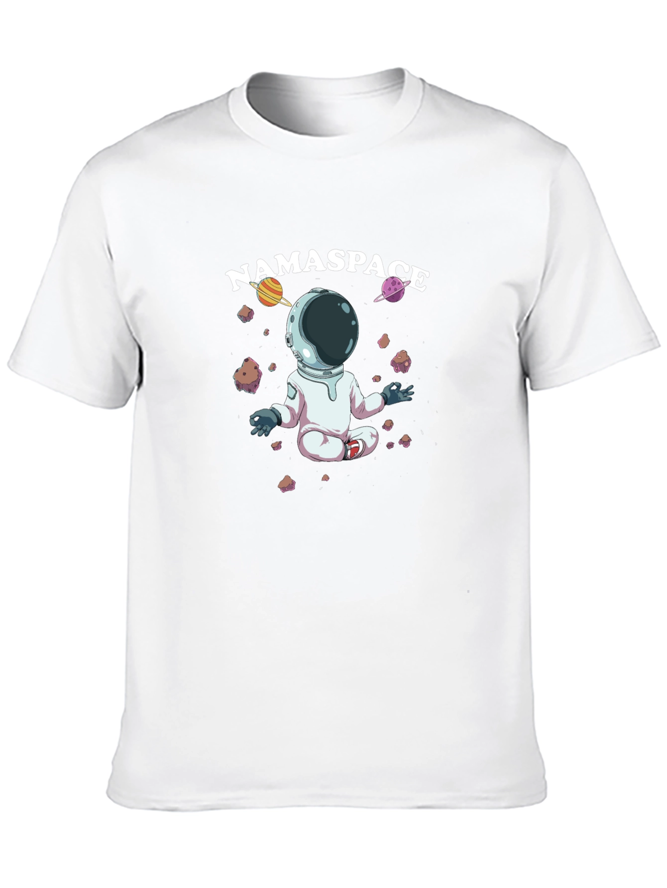 Namasté Space Black T-Shirt