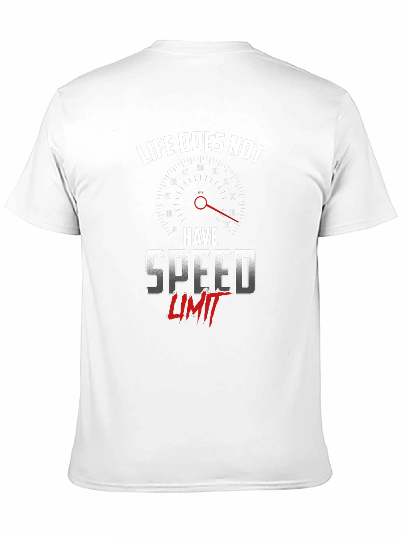 Life Has No Speed Limit Graphic Tee