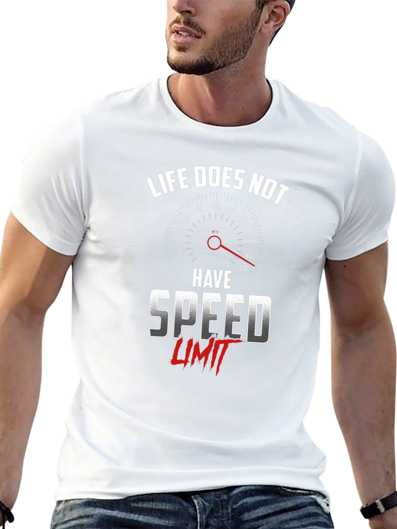 Life Has No Speed Limit Graphic Tee
