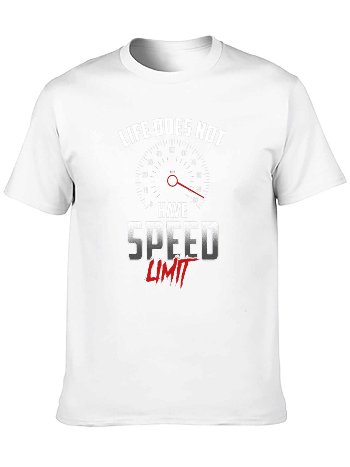 Life Has No Speed Limit Graphic Tee