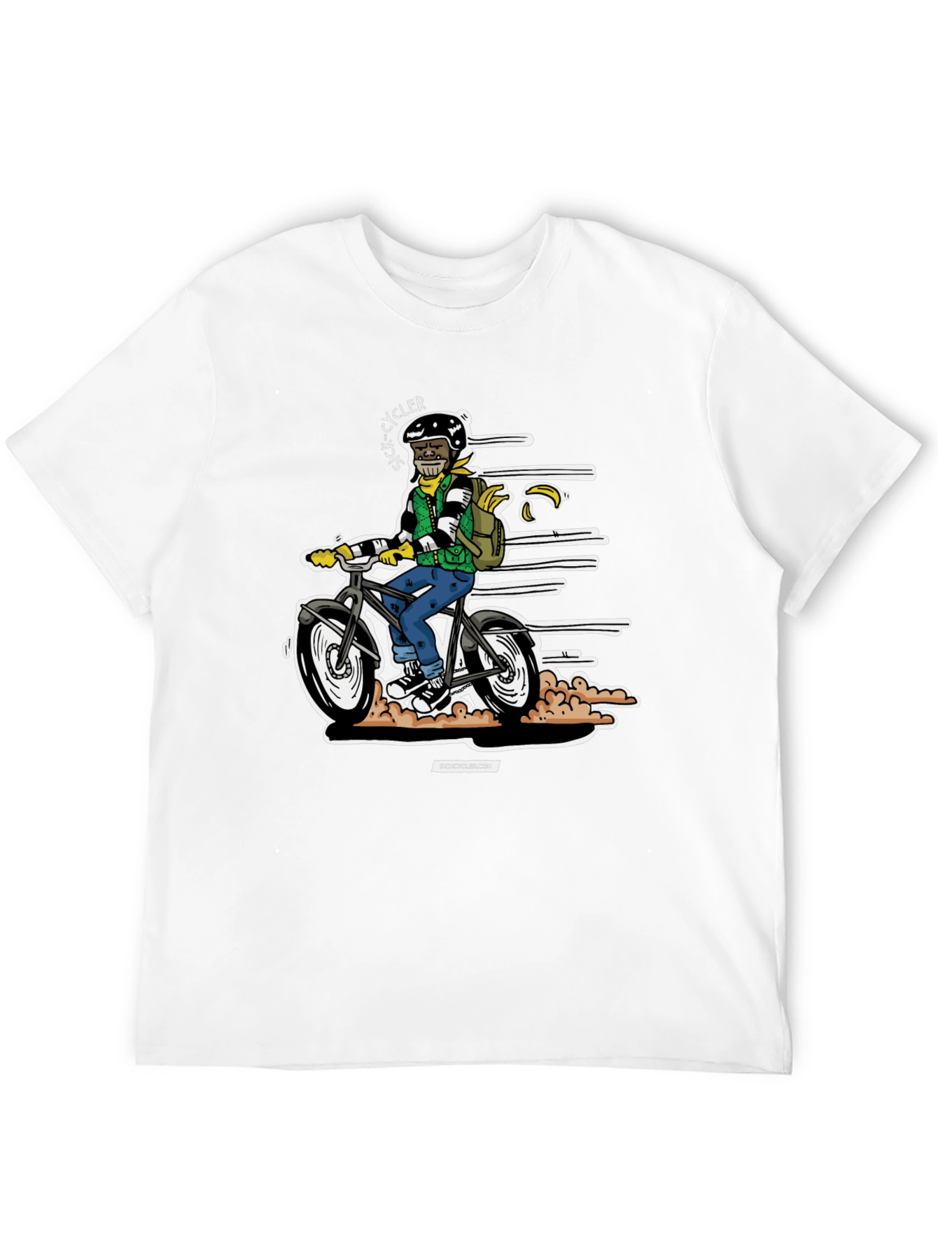 Sick Cycler Black Graphic Tee