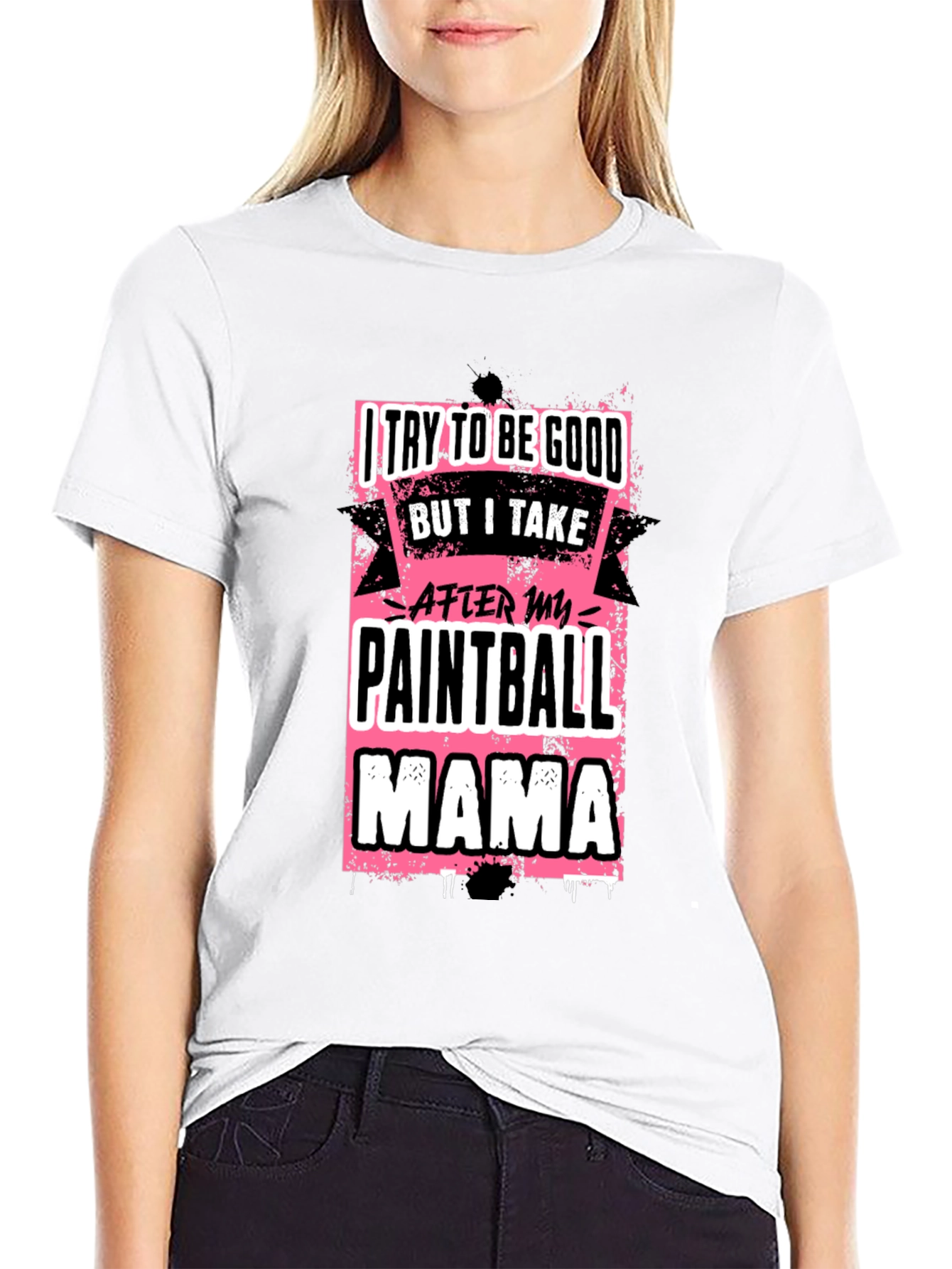 Paintball Mama Graphic T-Shirt