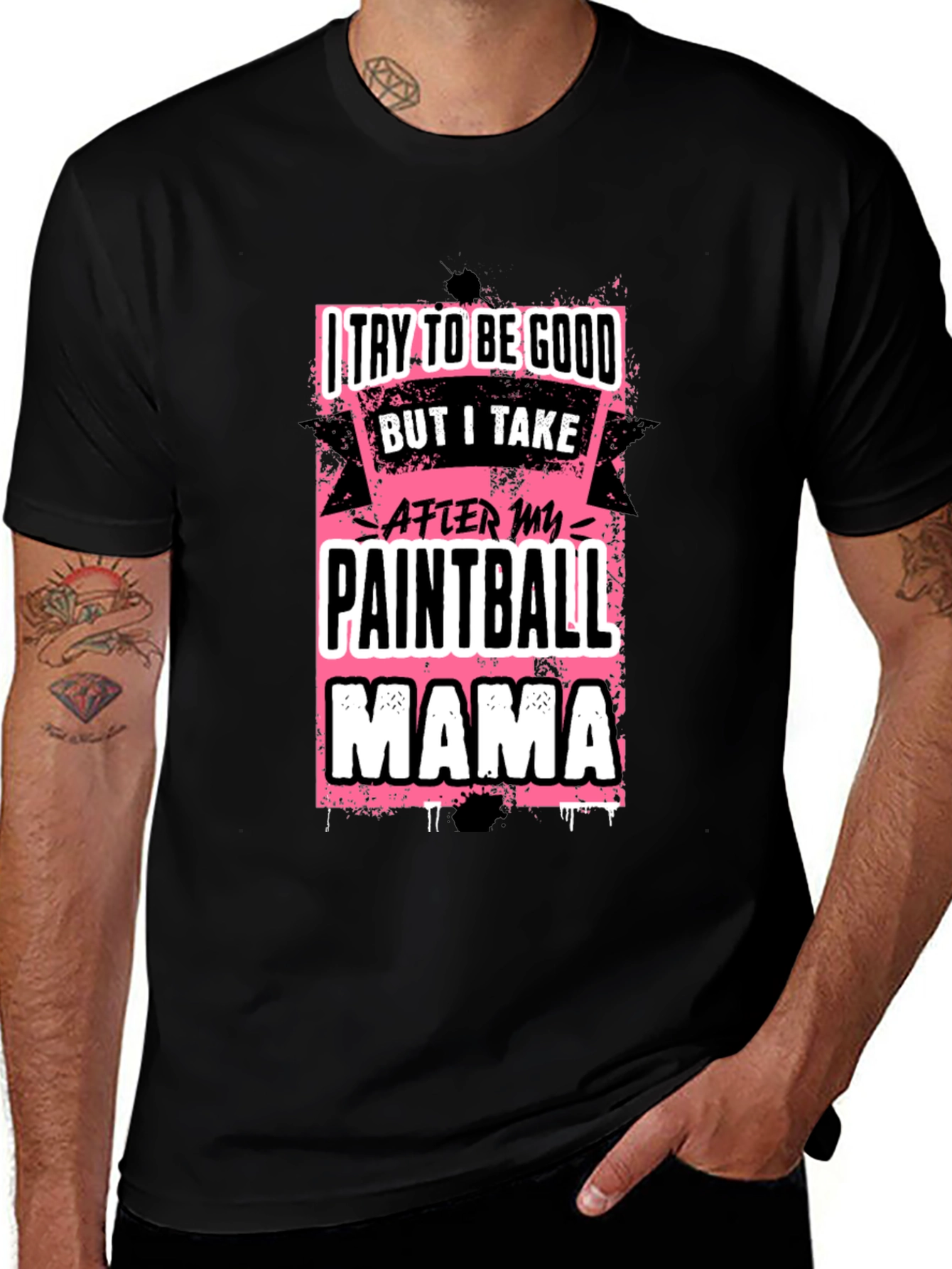 Paintball Mama Graphic T-Shirt