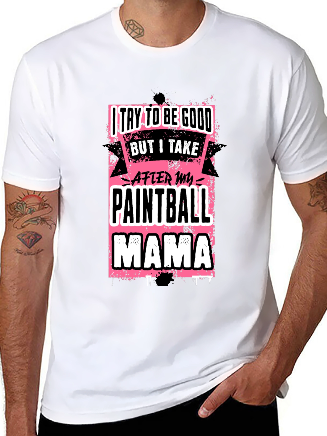 Paintball Mama Graphic T-Shirt