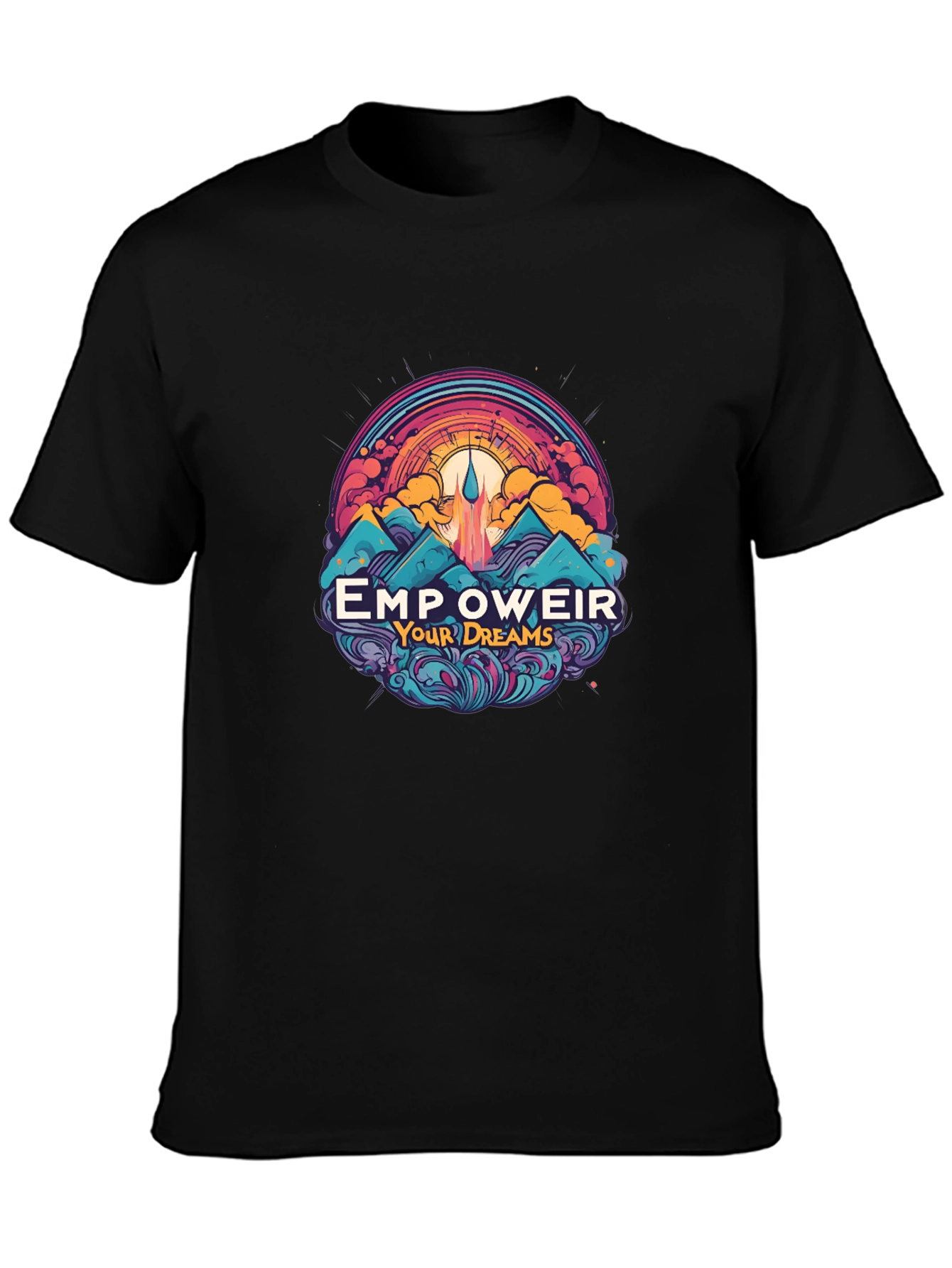 Empower Your Dreams T-Shirt - Motivational Graphic Tee