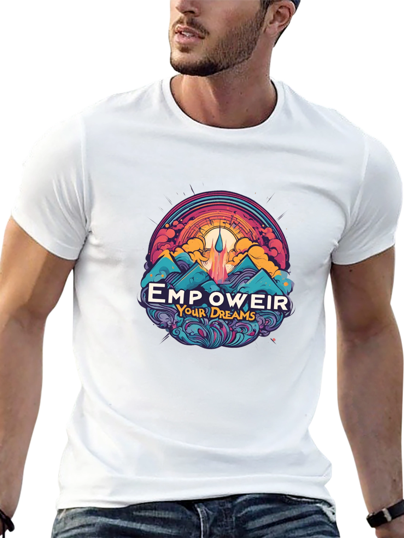 Empower Your Dreams T-Shirt - Motivational Graphic Tee