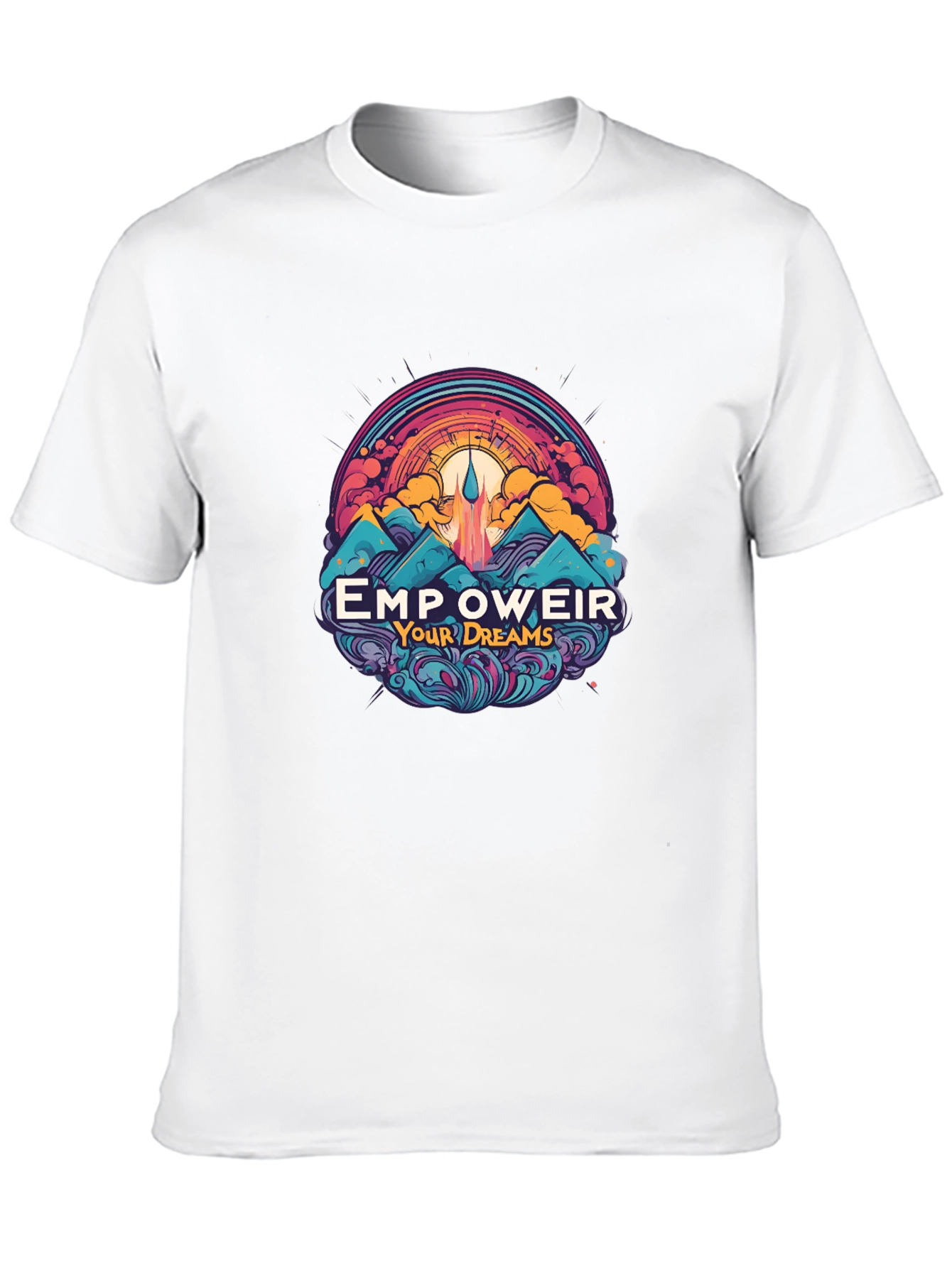 Empower Your Dreams T-Shirt - Motivational Graphic Tee