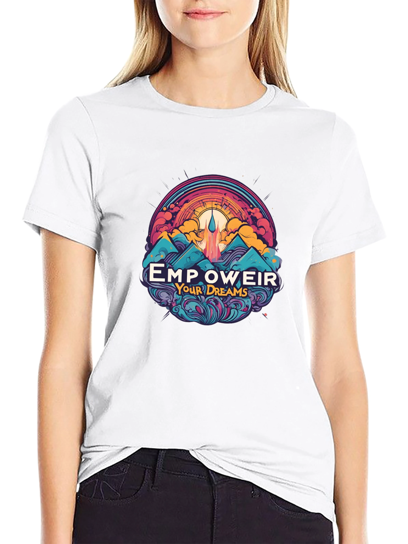 Empower Your Dreams T-Shirt - Motivational Graphic Tee