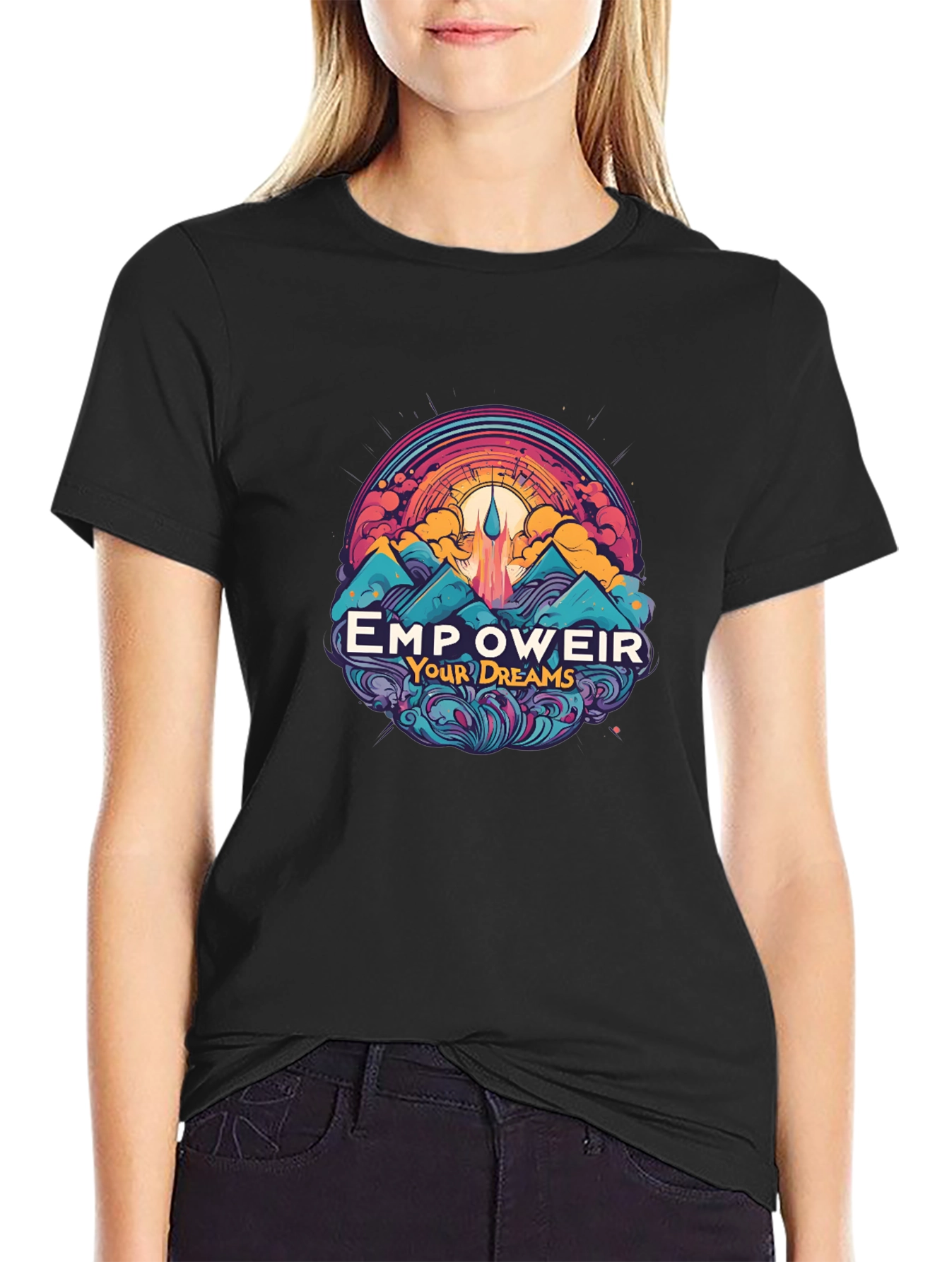 Empower Your Dreams T-Shirt - Motivational Graphic Tee
