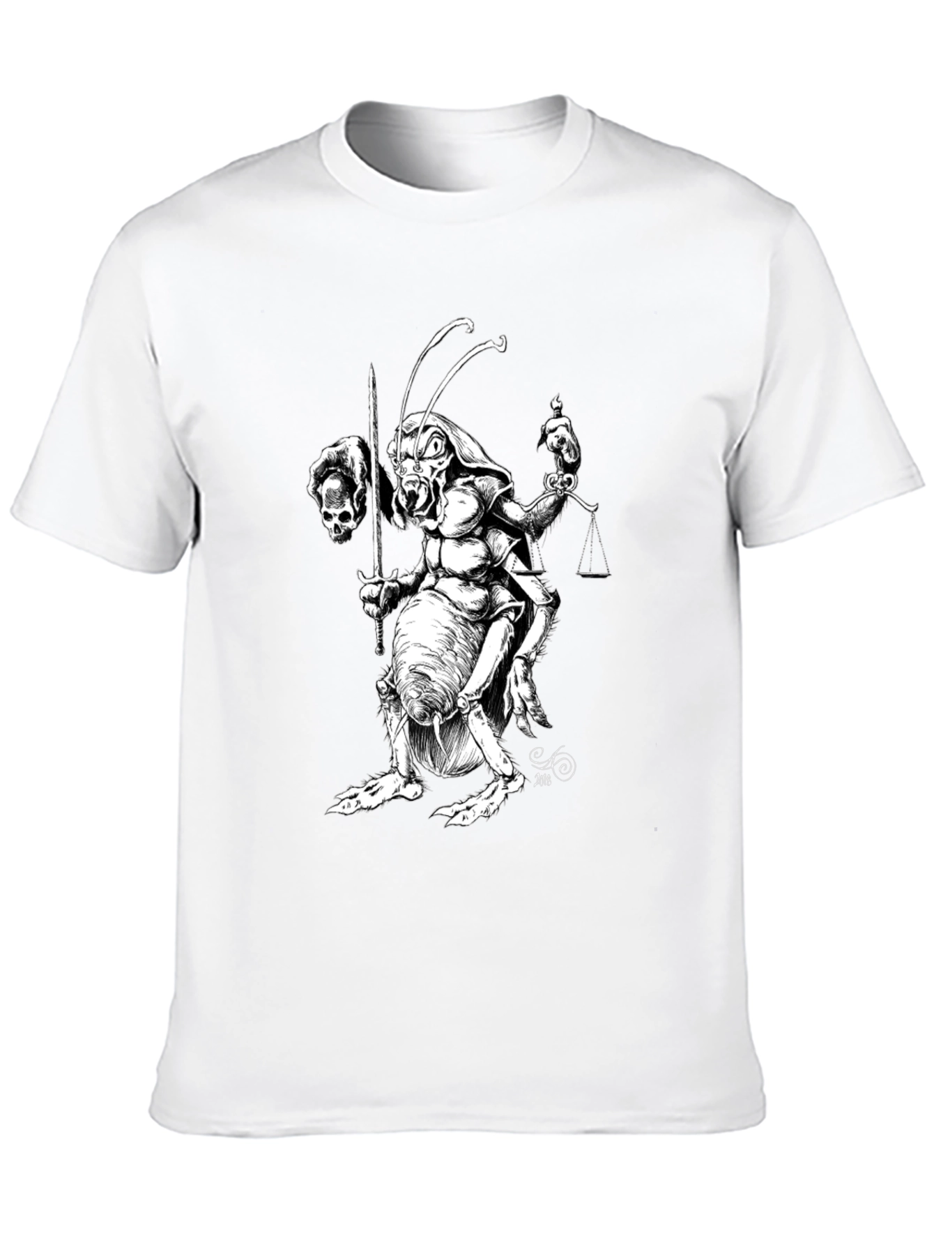 Insect Justice T-Shirt - Black Graphic Tee