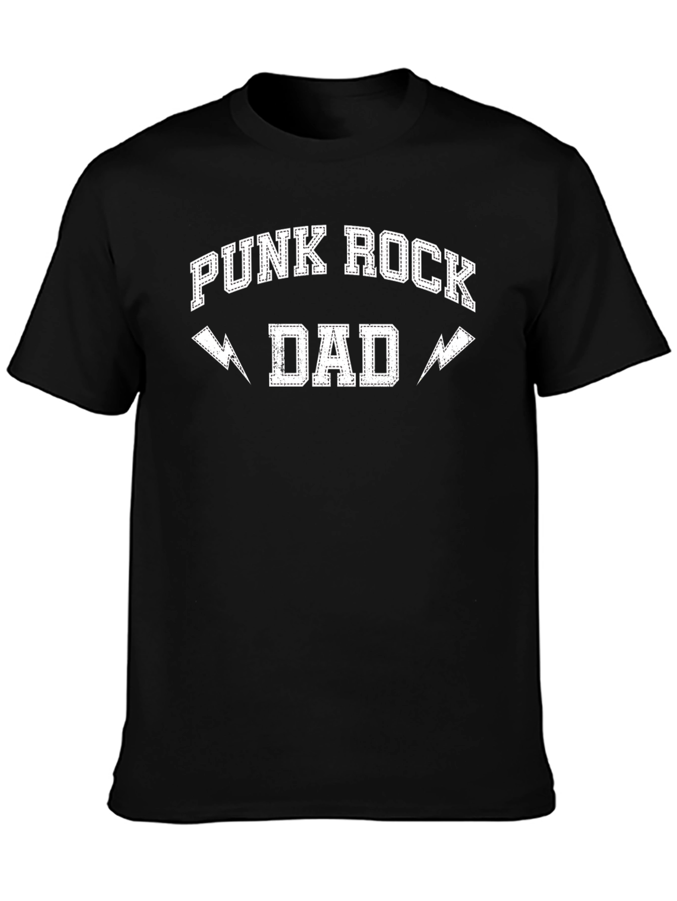 Punk Rock Dad T-Shirt - Black