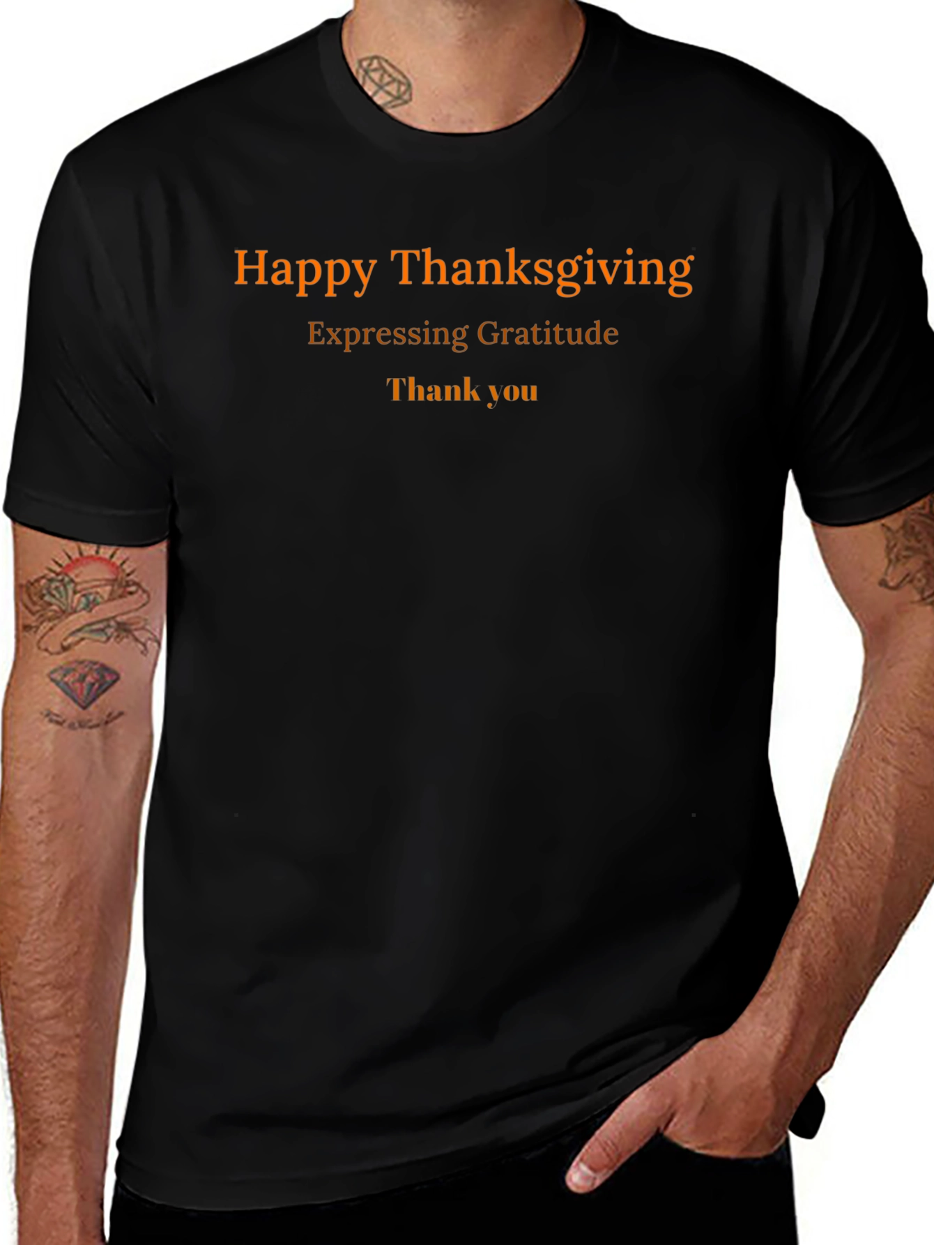 Happy Thanksgiving T-Shirt - Express Gratitude