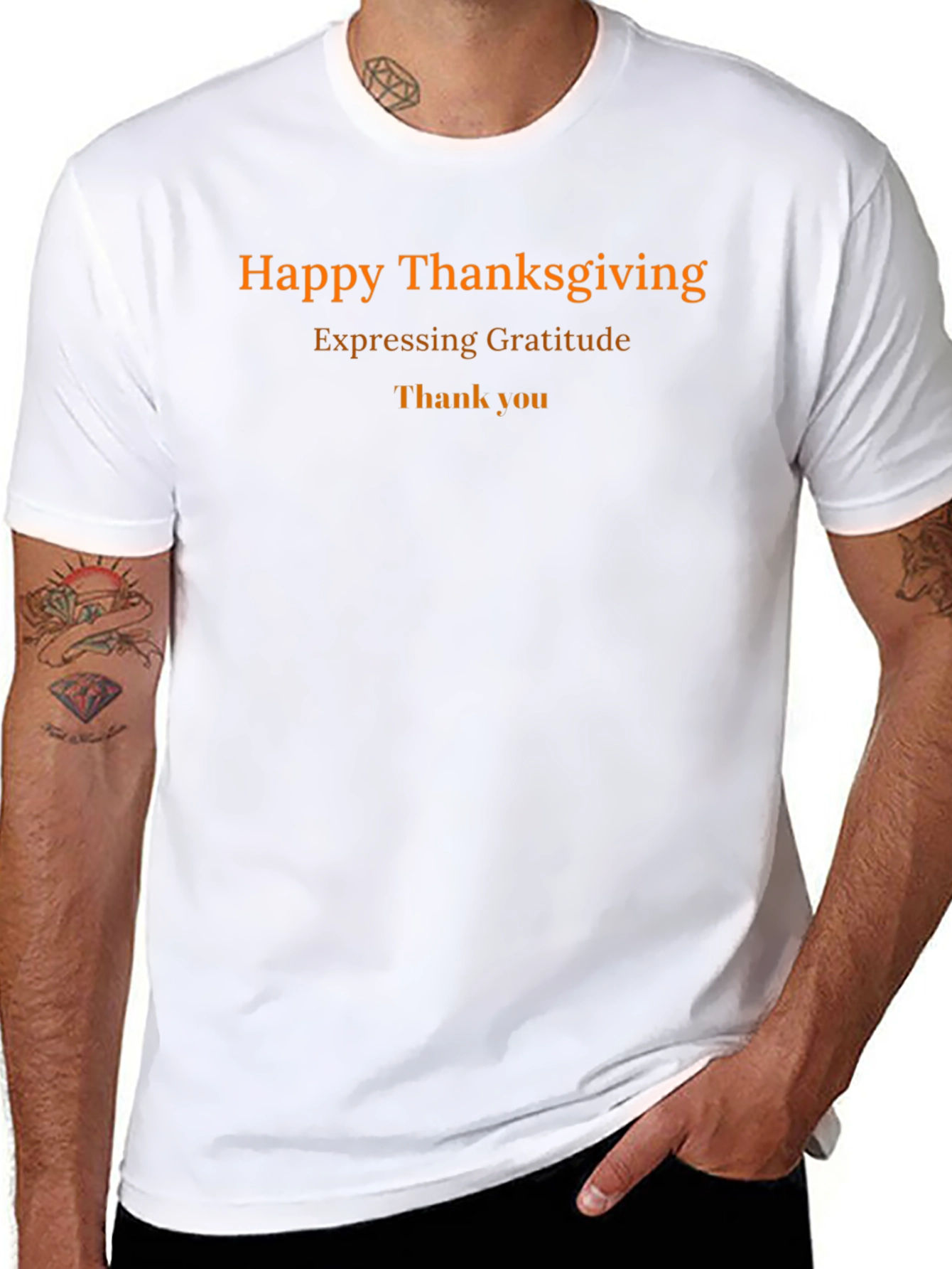 Happy Thanksgiving T-Shirt - Express Gratitude