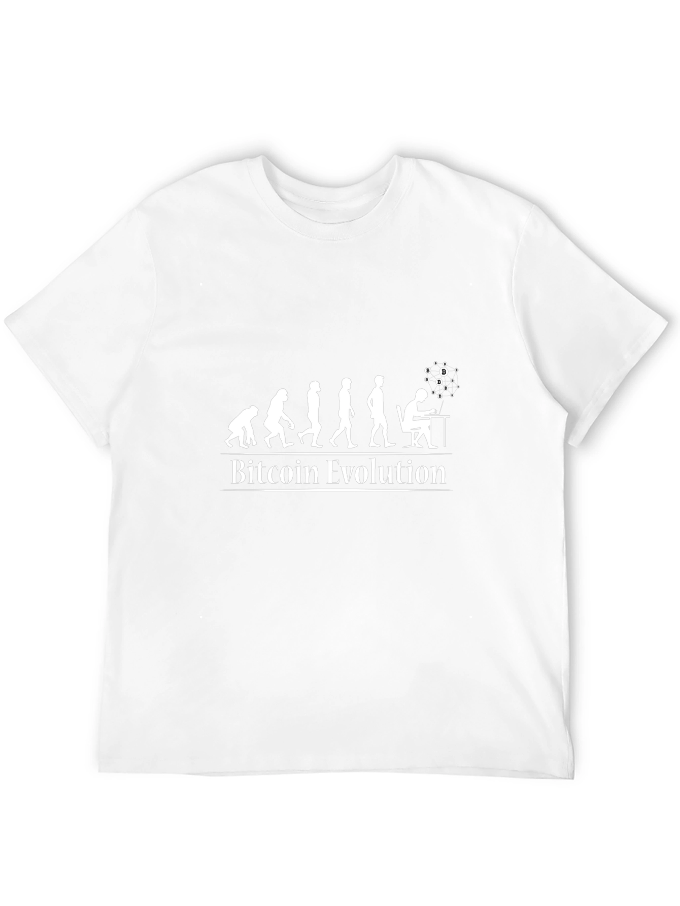 Bitcoin Evolution Graphic T-Shirt - Crypto Humor